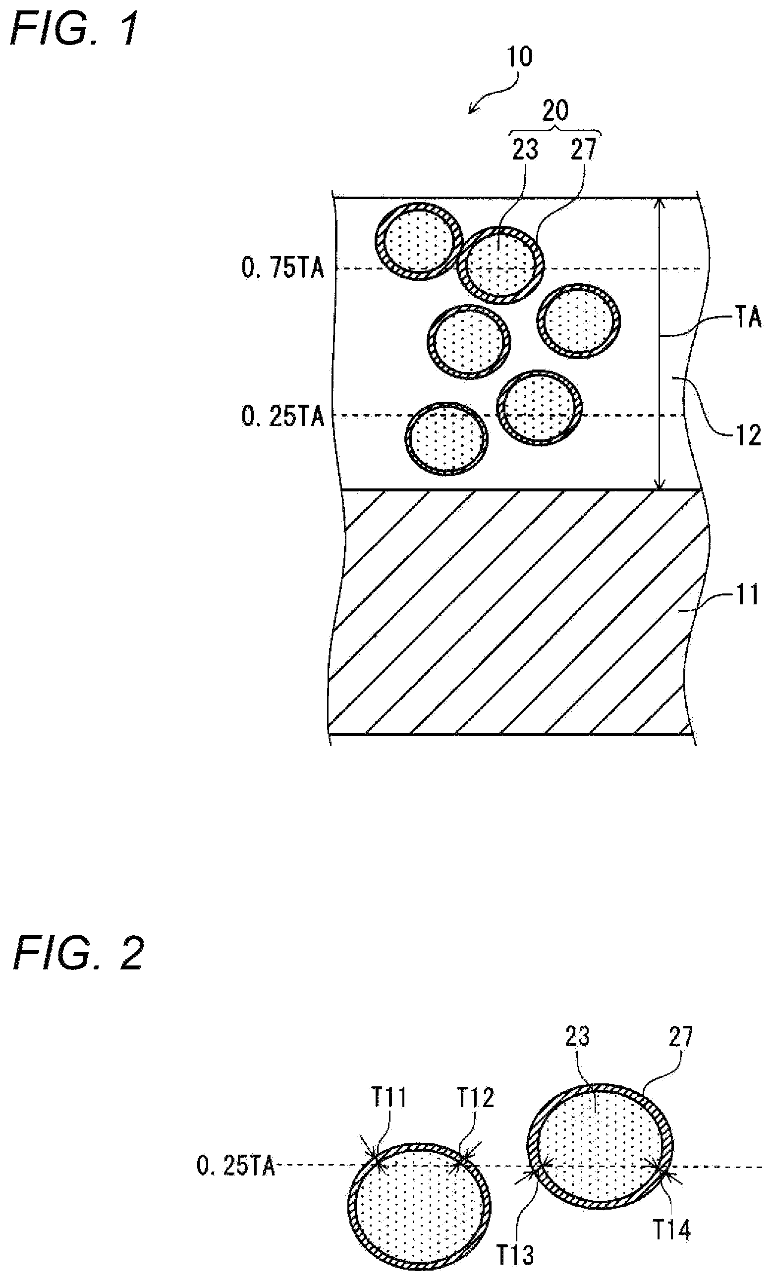 Patent US12597601 — Electrochemical element, method for producing same, and electrochemical device — Figure 1