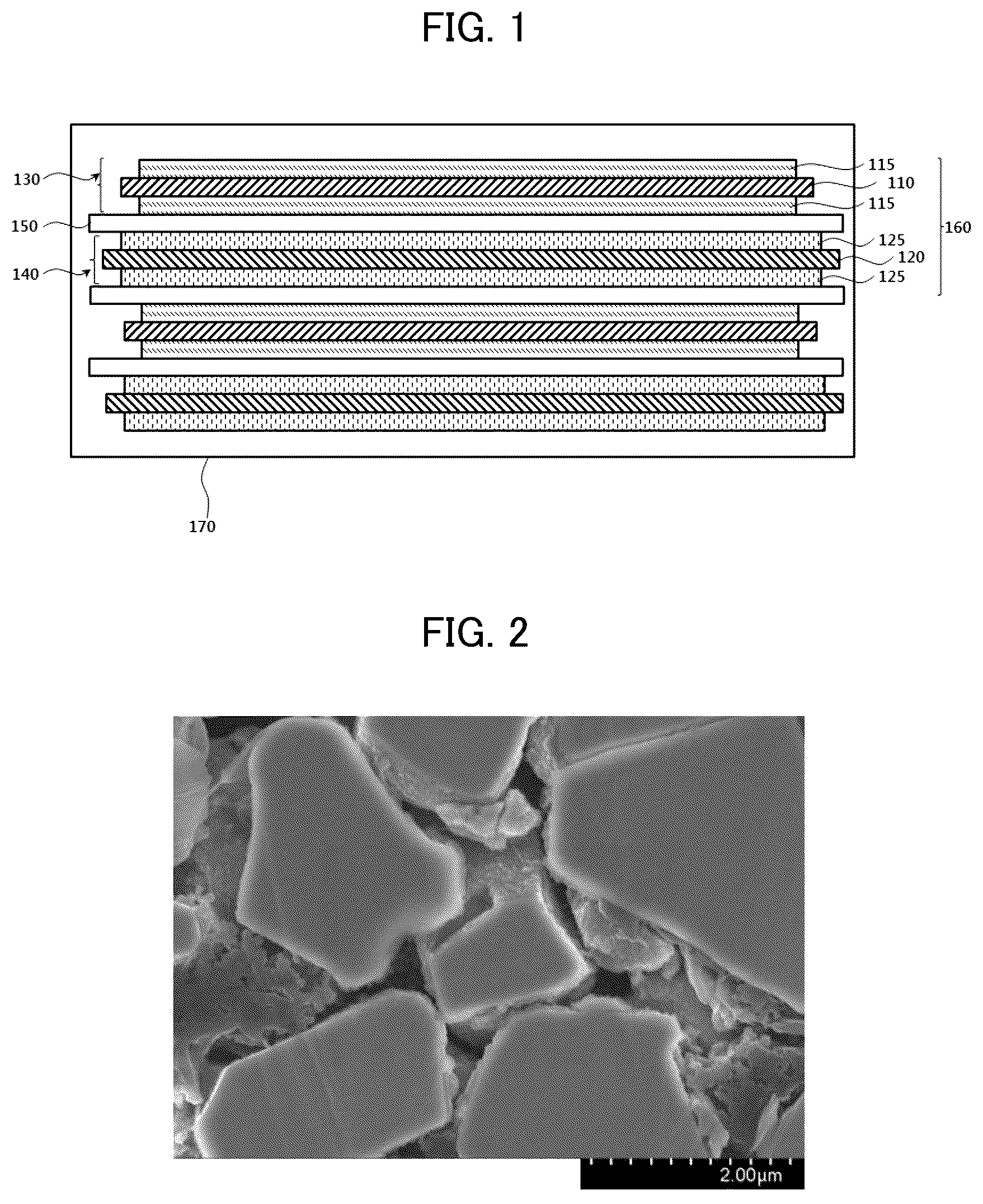 Patent US12597607 — Cathode active material for lithium secondary battery and lithium secondary battery including the same — Figure 1