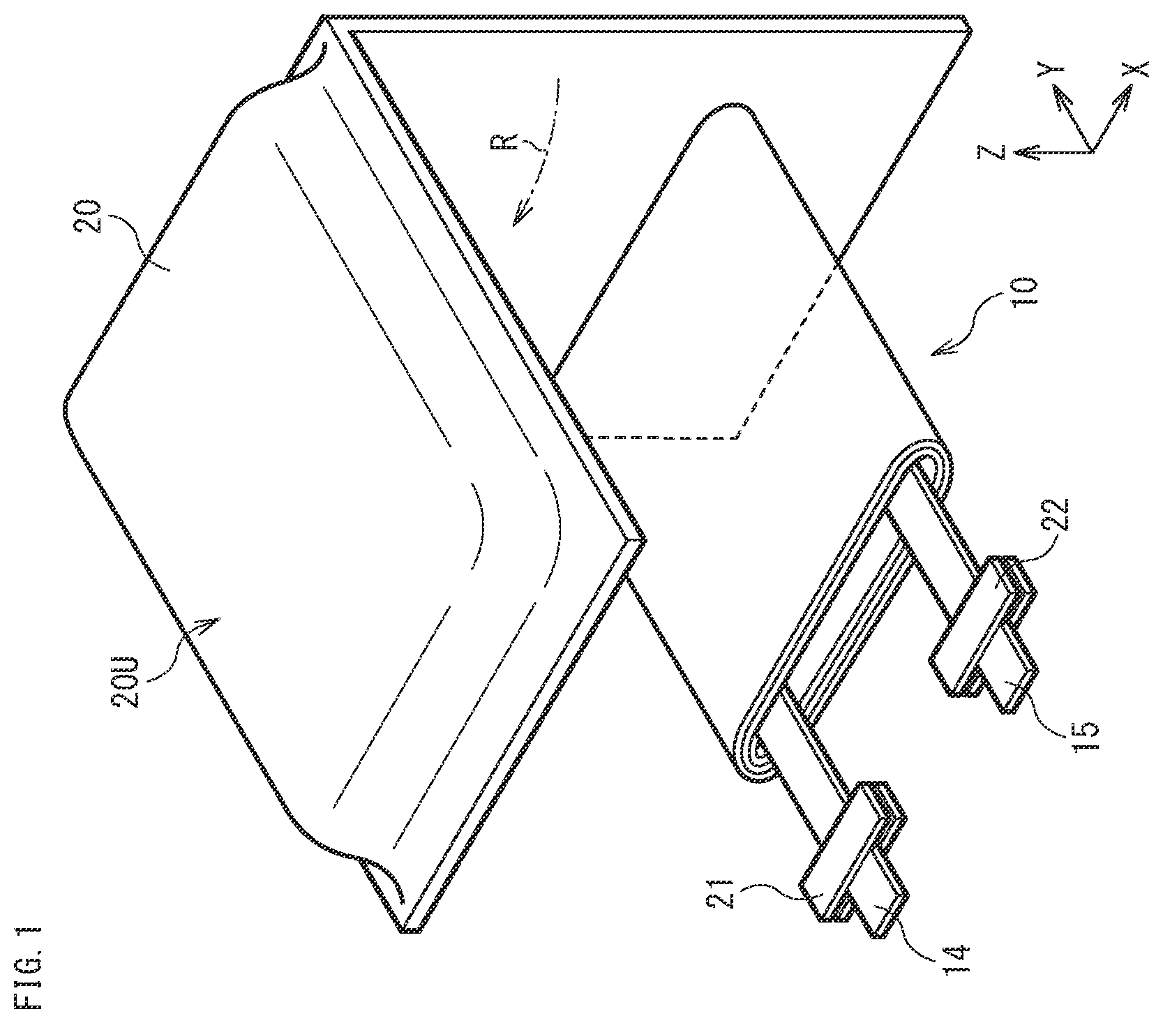 Patent US12597633 — Negative electrode for secondary battery, and secondary battery — Figure 1
