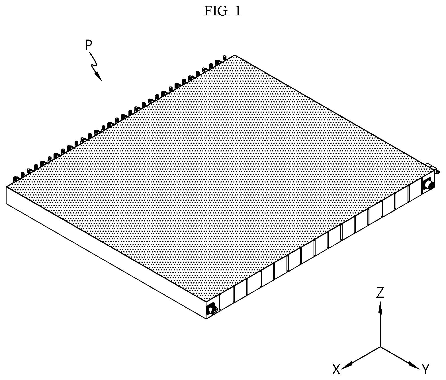 Patent US12597686 — Bus bar assembly, battery pack comprising bus bar assembly, and vehicle comprising battery pack — Figure 1