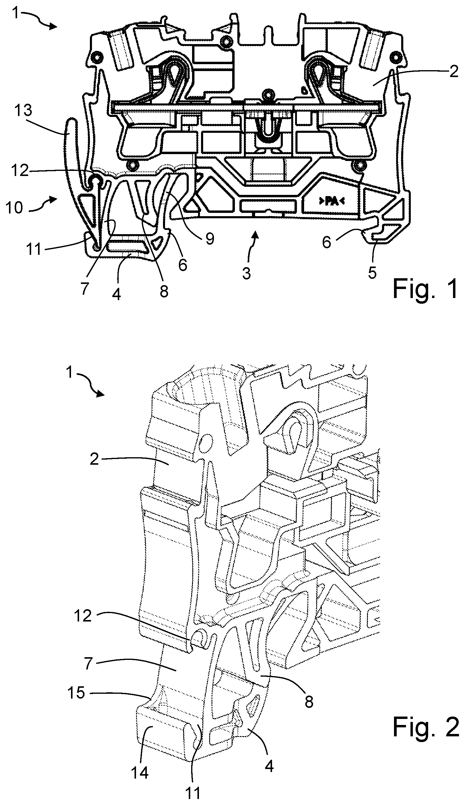 Patent US12597721 — Conductor terminal and set formed of conductor terminal and actuating element — Figure 1