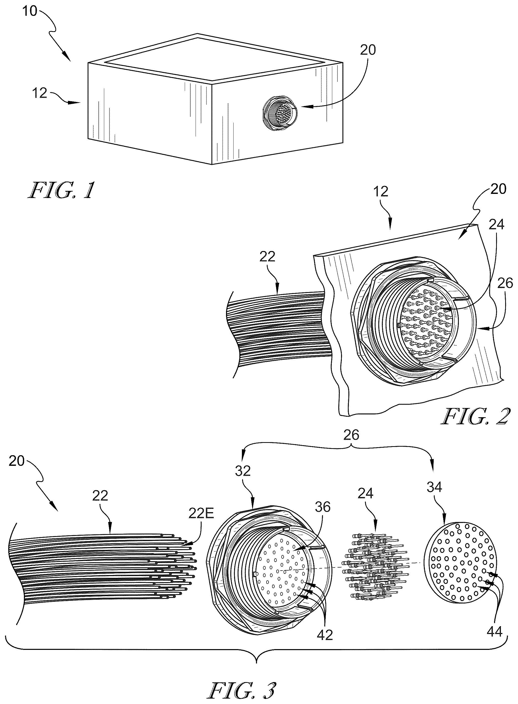 Patent US12597743 — Variable length wire harness for electronic devices — Figure 1