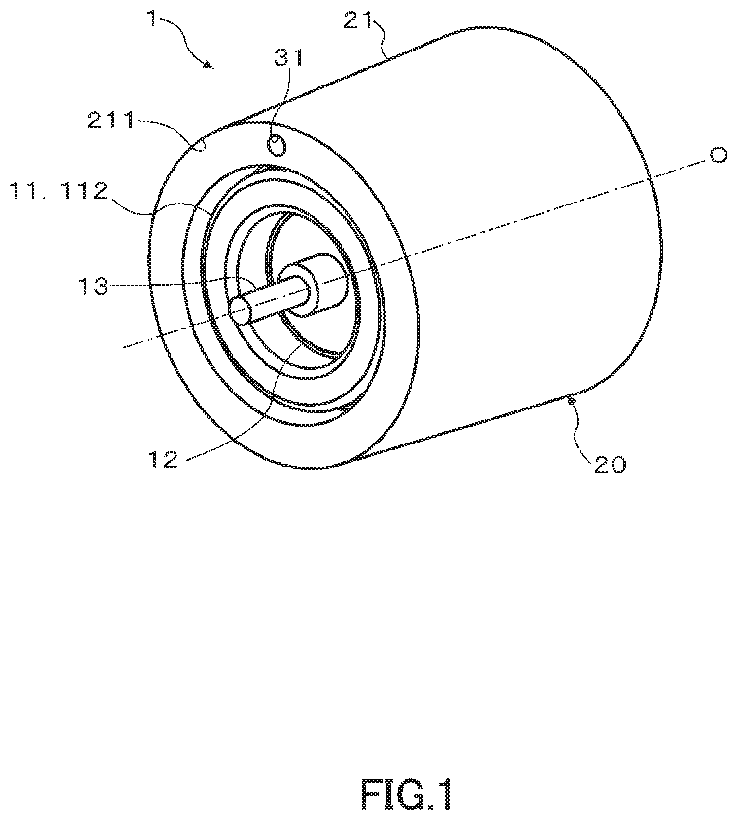 Patent US12597824 — Rotating electric machine case and rotating electric machine — Figure 1
