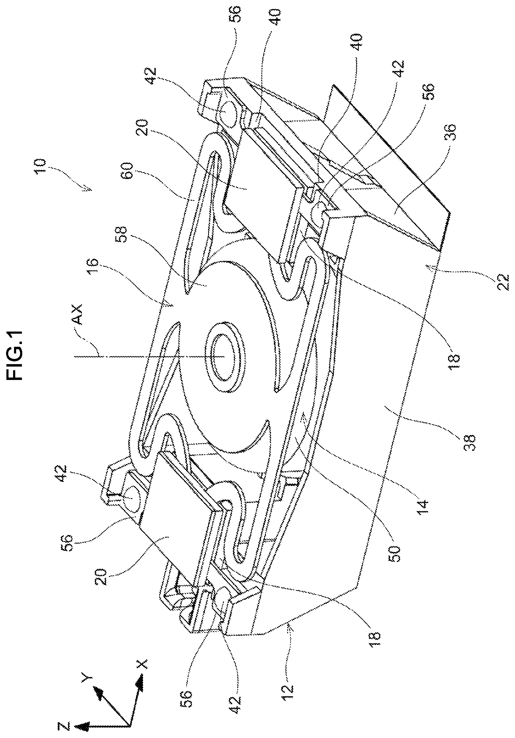 Patent US12597840 — Actuator — Figure 1