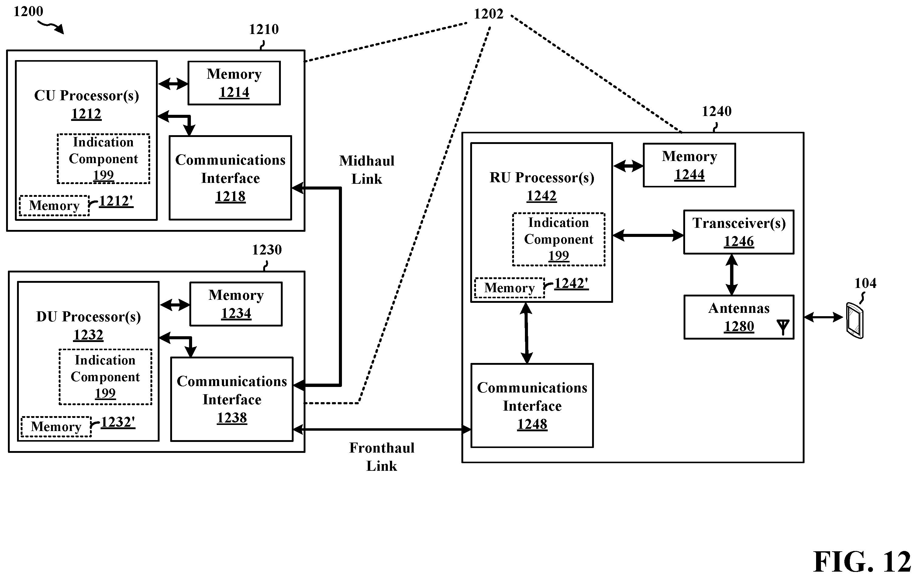 Patent US12597986 Figure 12 – Passive or semi-passive device with polarization conversion capability