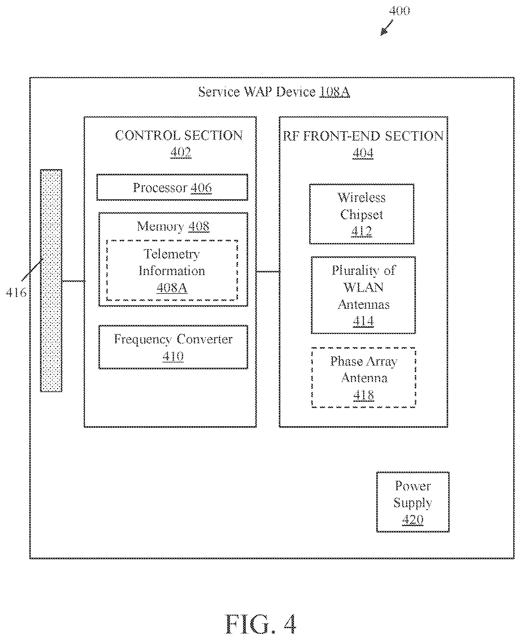 Patent US12597989 Figure 6 – System and method of central cloud server managed wireless backhaul network using hybrid repeater devices