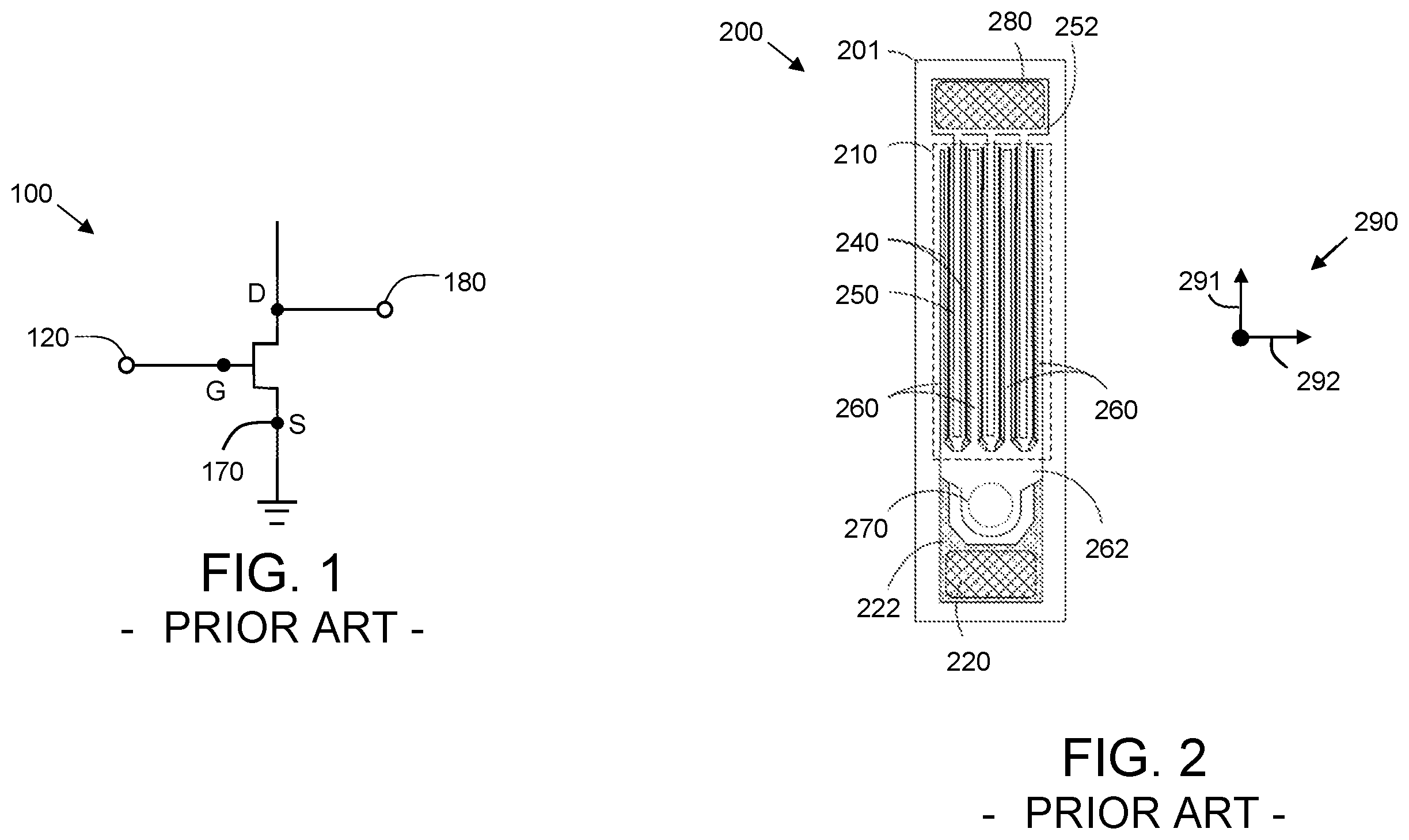 Patent US12599008 — Transistor with source manifold in non-active die region — Figure 1