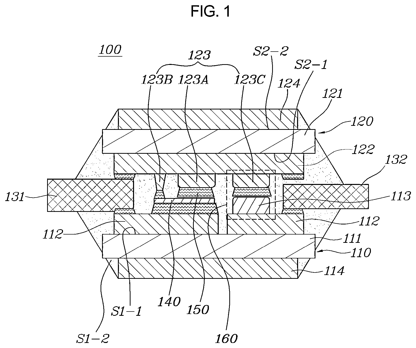 Patent US12599015 — Power module for vehicle — Figure 1