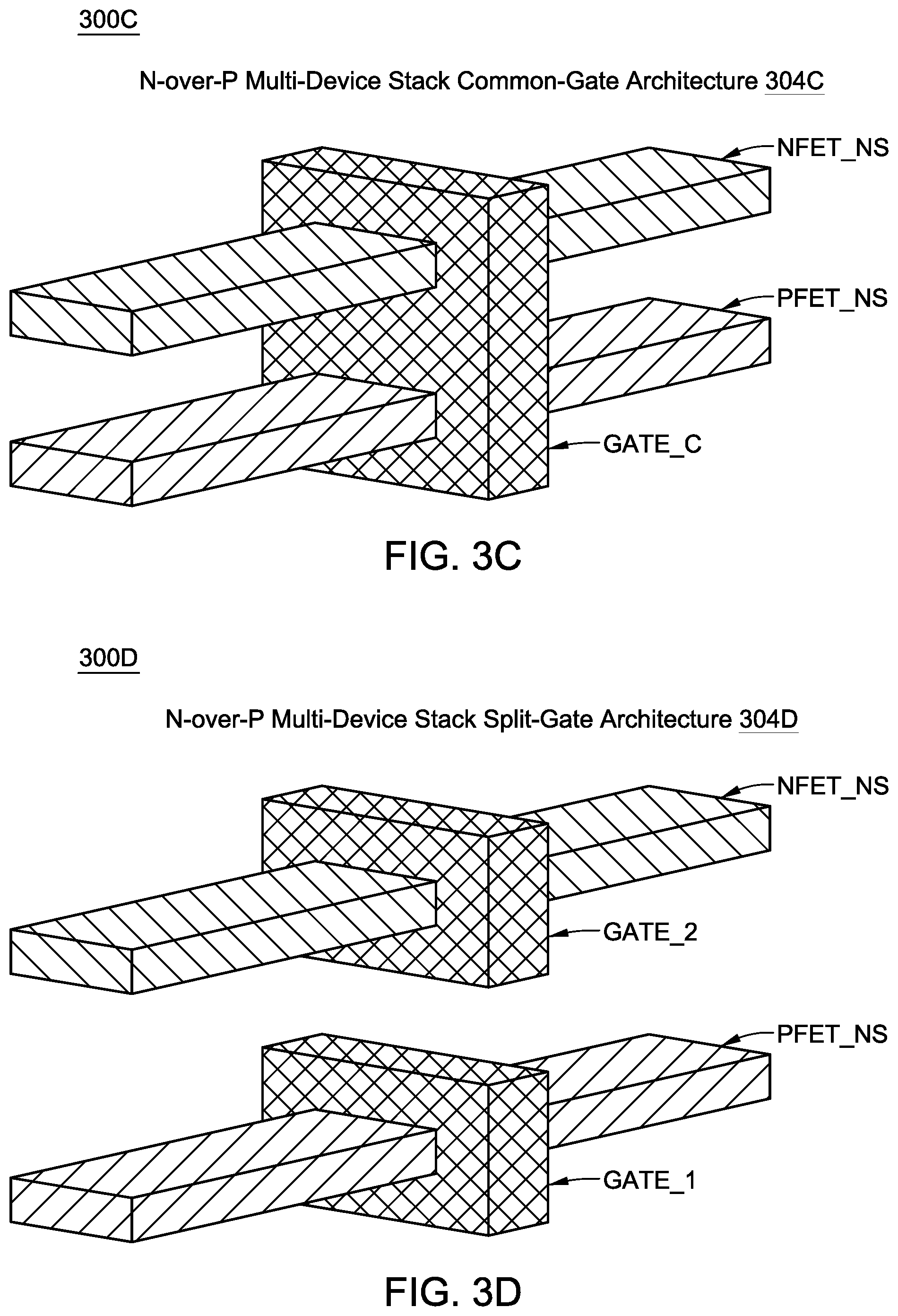 Patent US12599036 Figure 4 – Circuit architecture in multi-dimensional monolithic structure