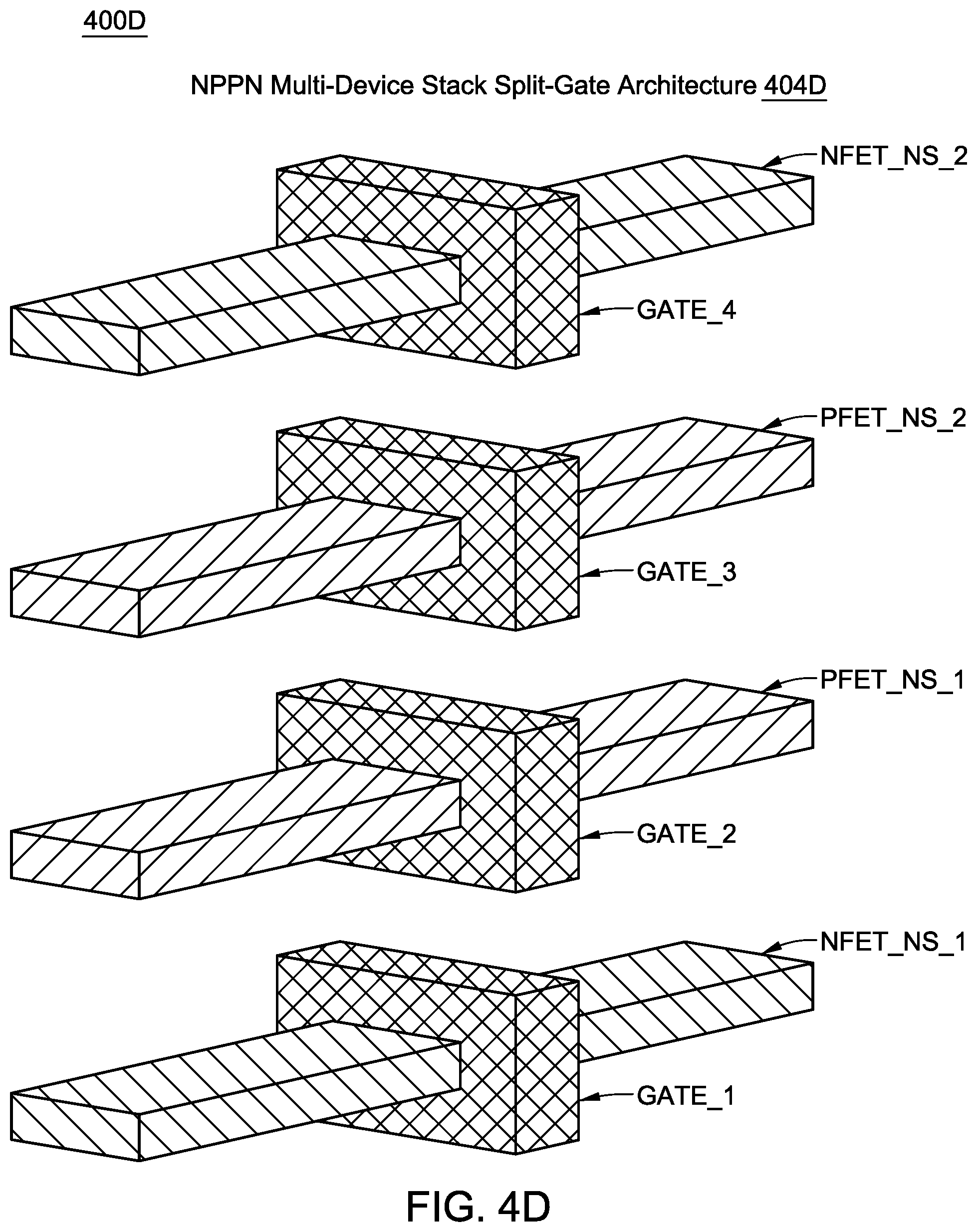 Patent US12599036 Figure 10 – Circuit architecture in multi-dimensional monolithic structure