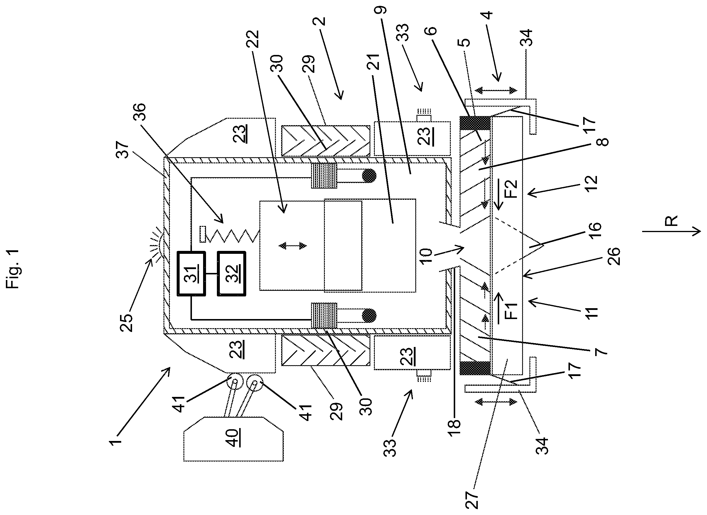 Patent US12599106 — Device for picking up animal excrement — Figure 1