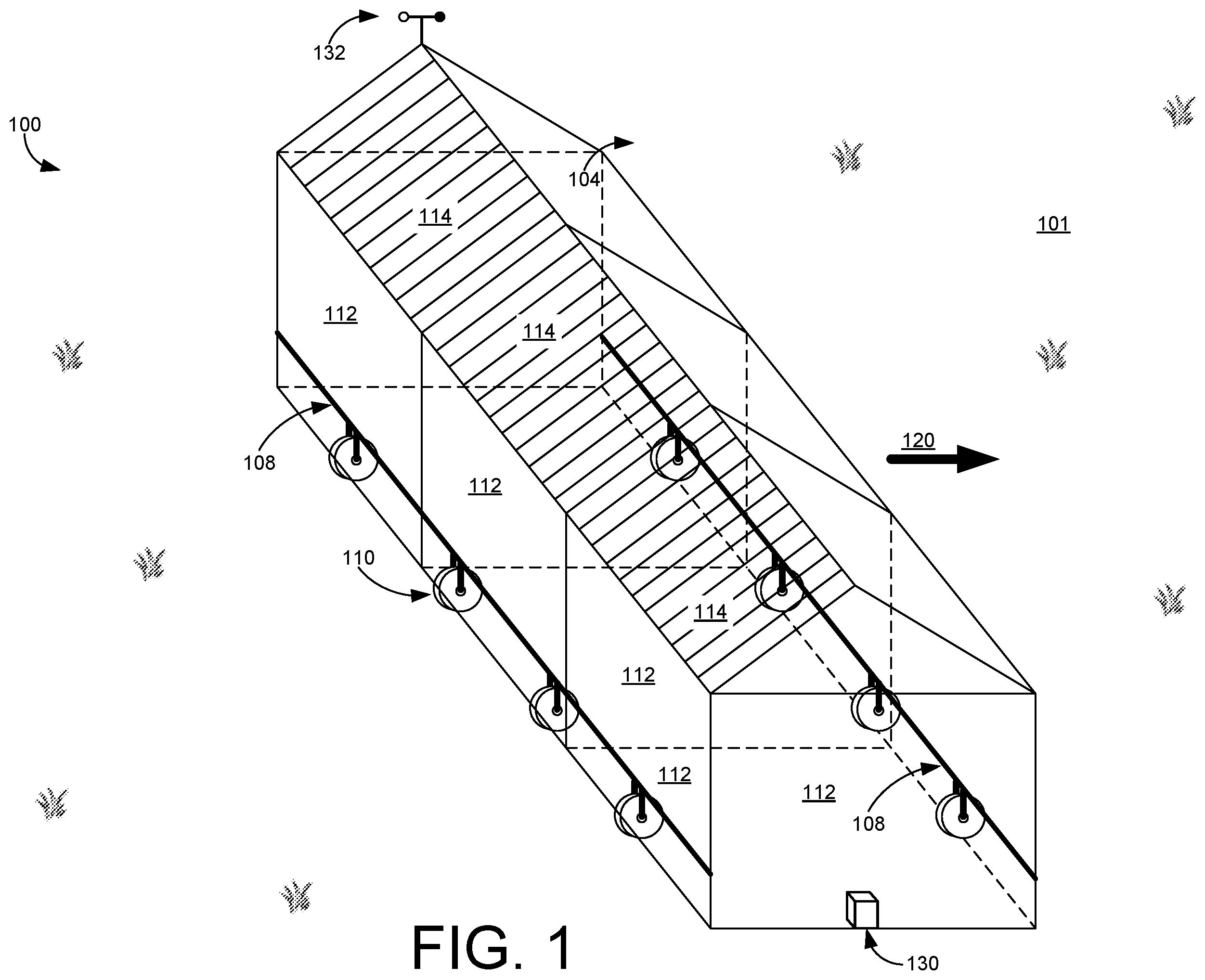 Patent US12599109 — Dually drive wheel assembly — Figure 1