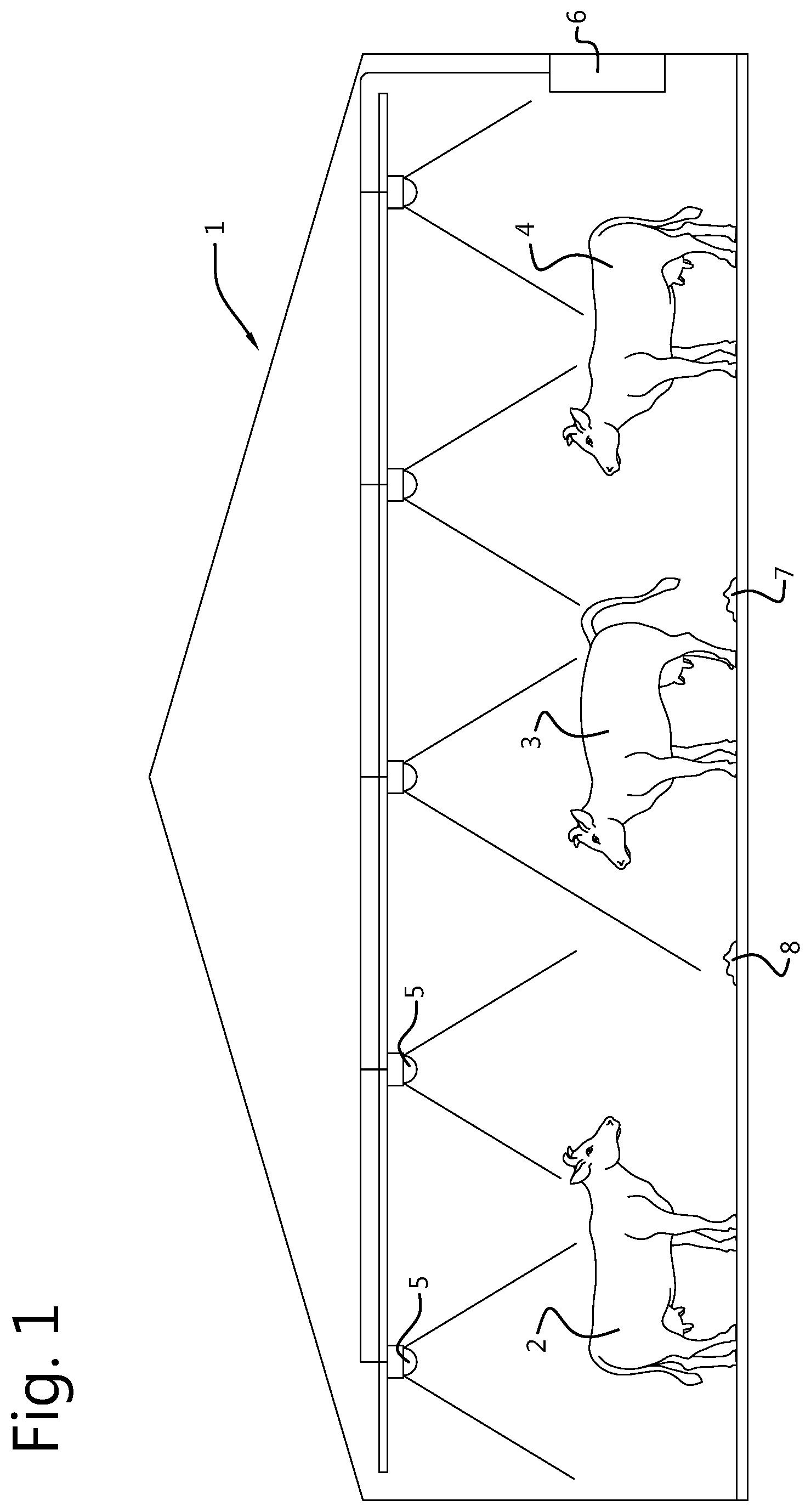 Patent US12599115 — Animal husbandry system — Figure 1