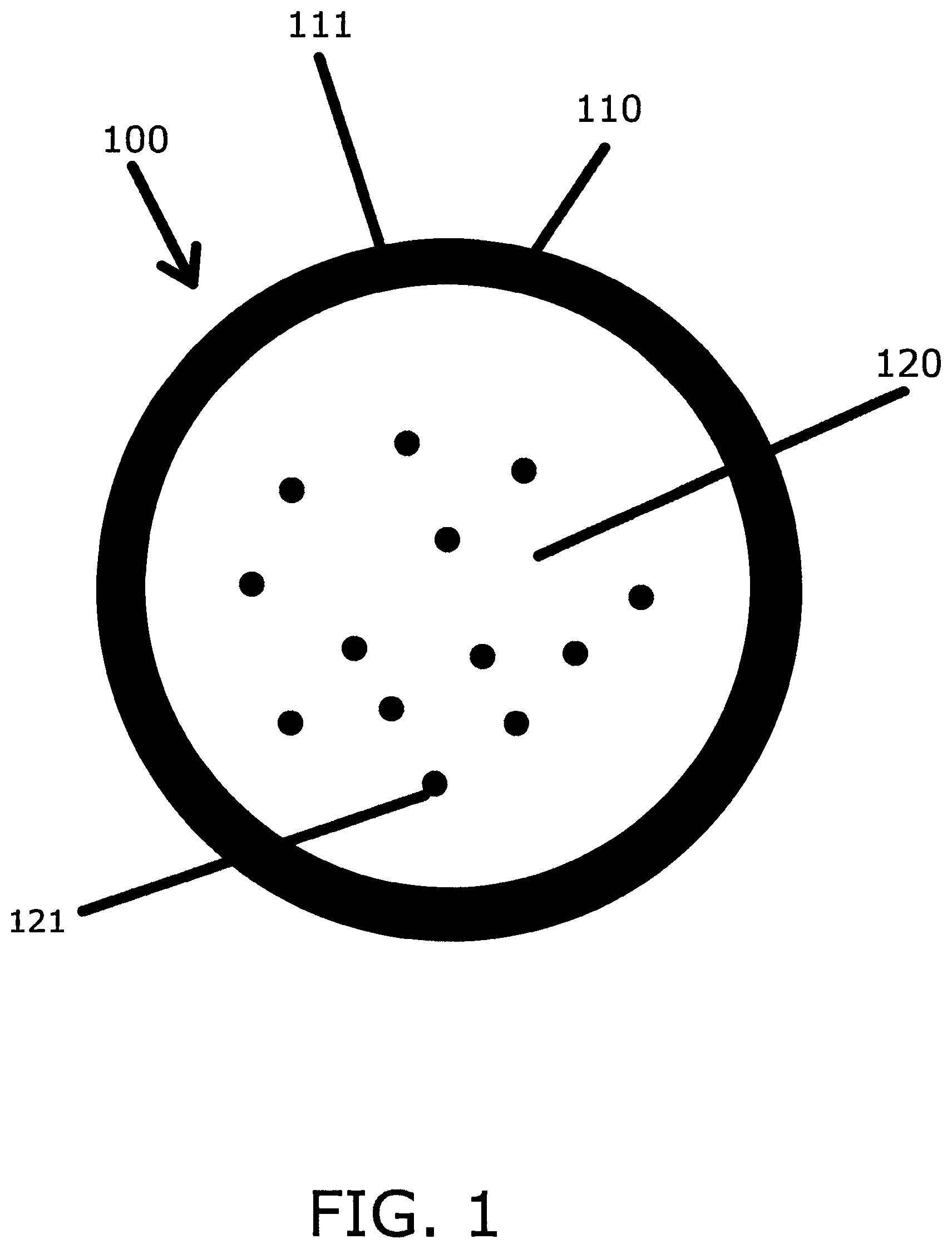 Patent US12599162 Figure 1 – Breakable capsules and methods of forming thereof