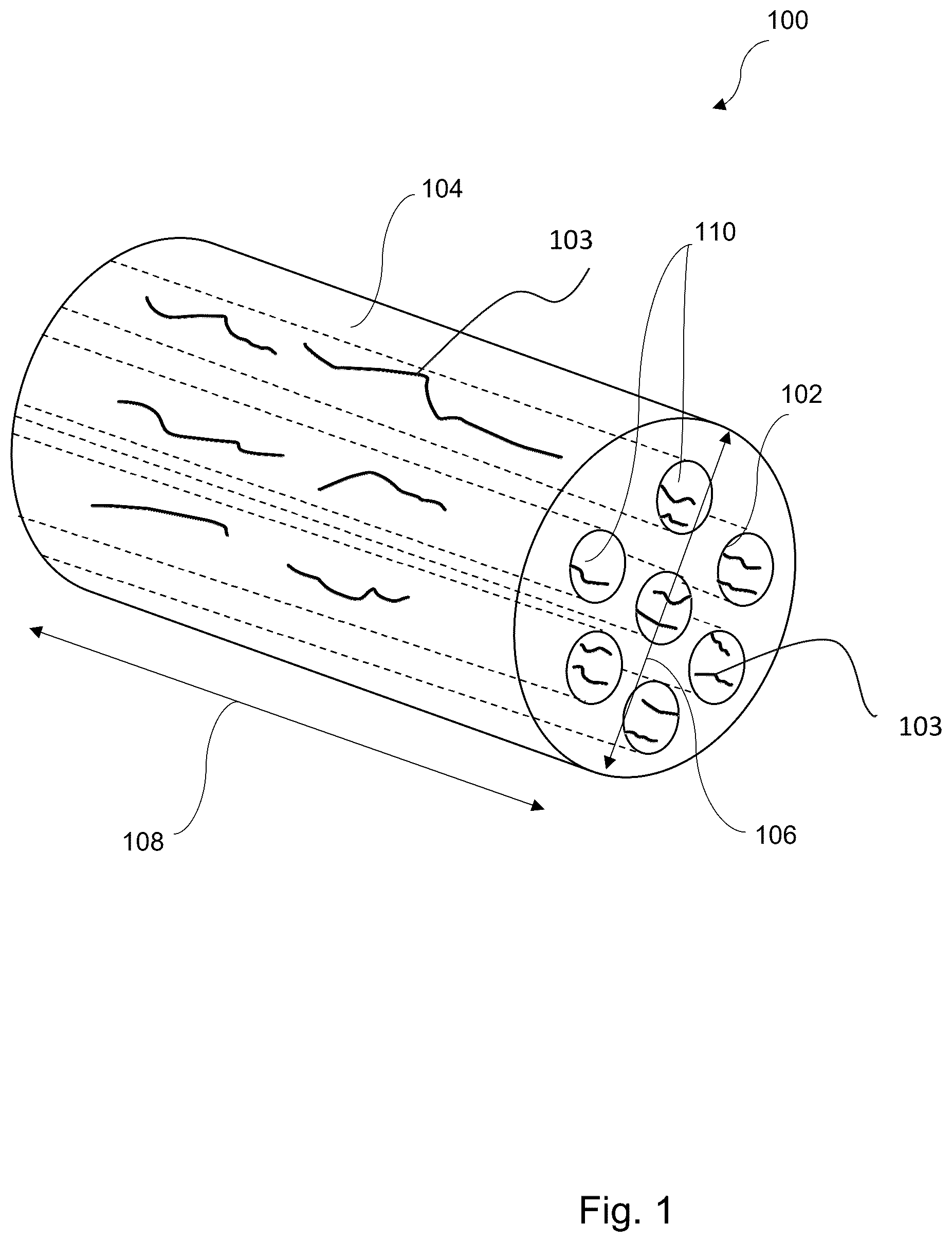 Patent US12599164 — Aerosol-generating article comprising an aerosol-cooling element — Figure 1