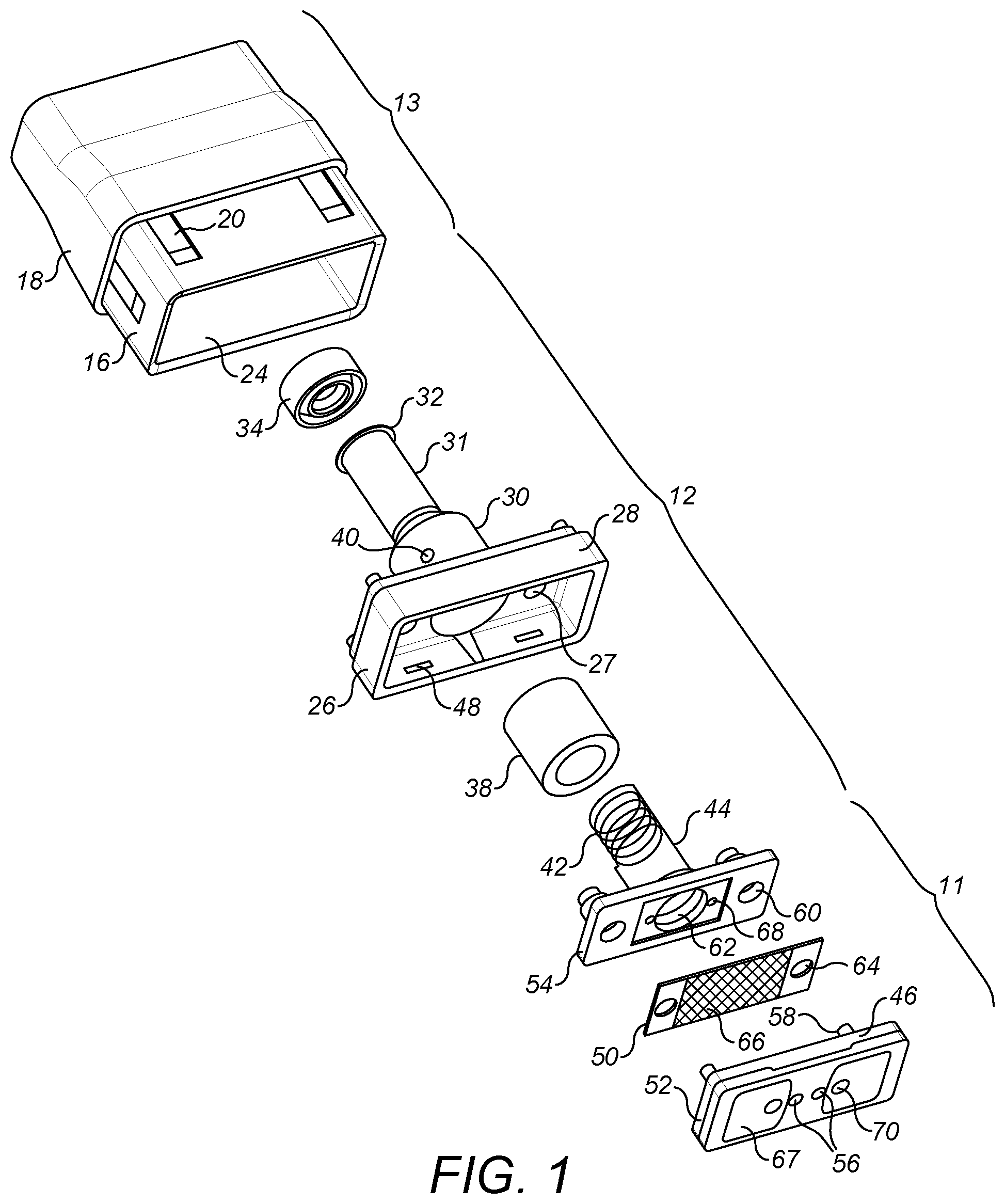Patent US12599170 — Cartridge for a vapour generating system — Figure 1