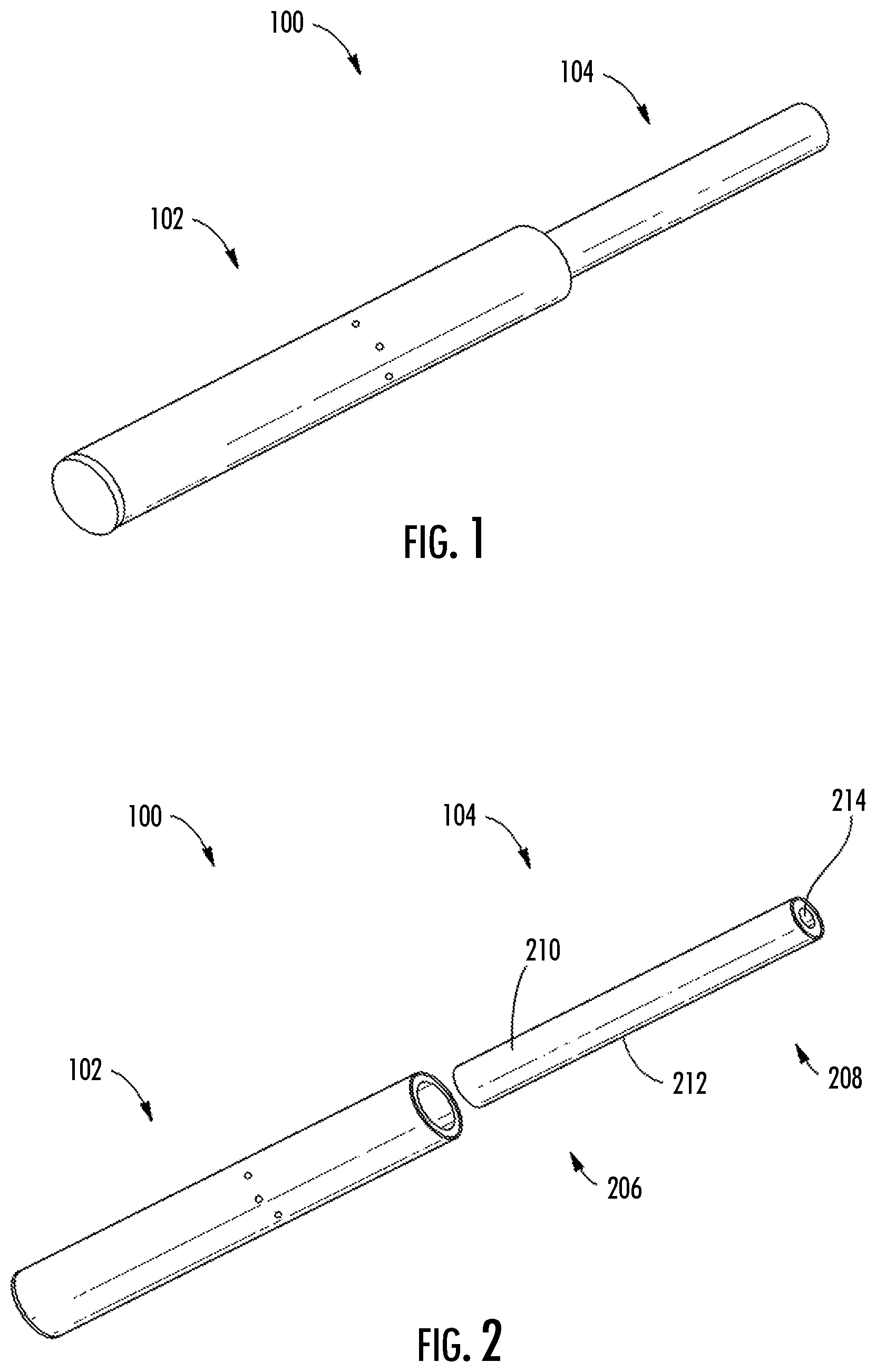 Patent US12599174 — Control component for segmented heating in an aerosol delivery device — Figure 1