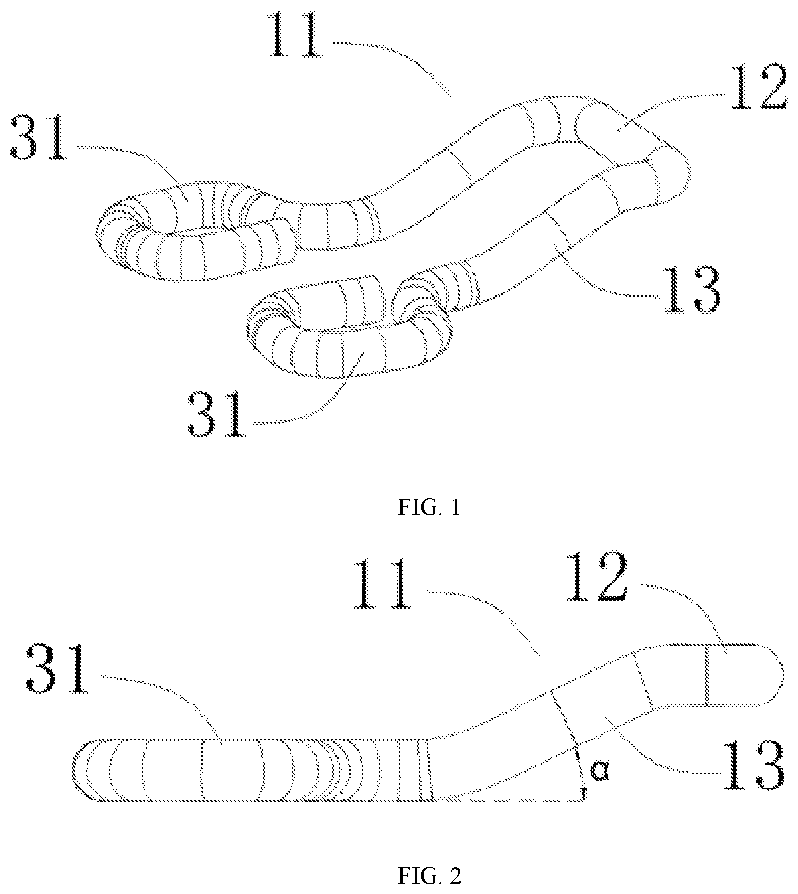 Patent US12599188 Figure 1 – Hook-clasp structure and underwear back clasp
