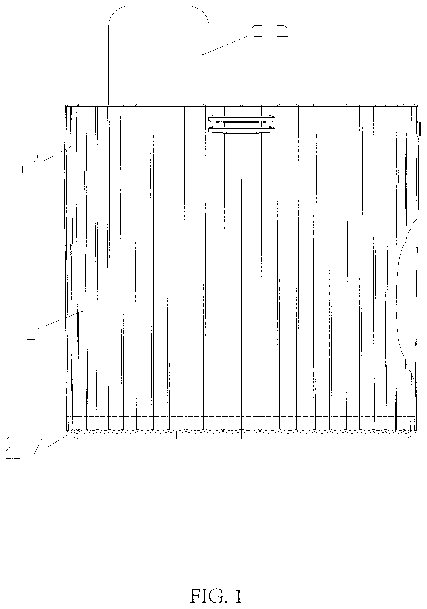 Patent US12599225 — Makeup brush and sponge cleaning machine — Figure 1