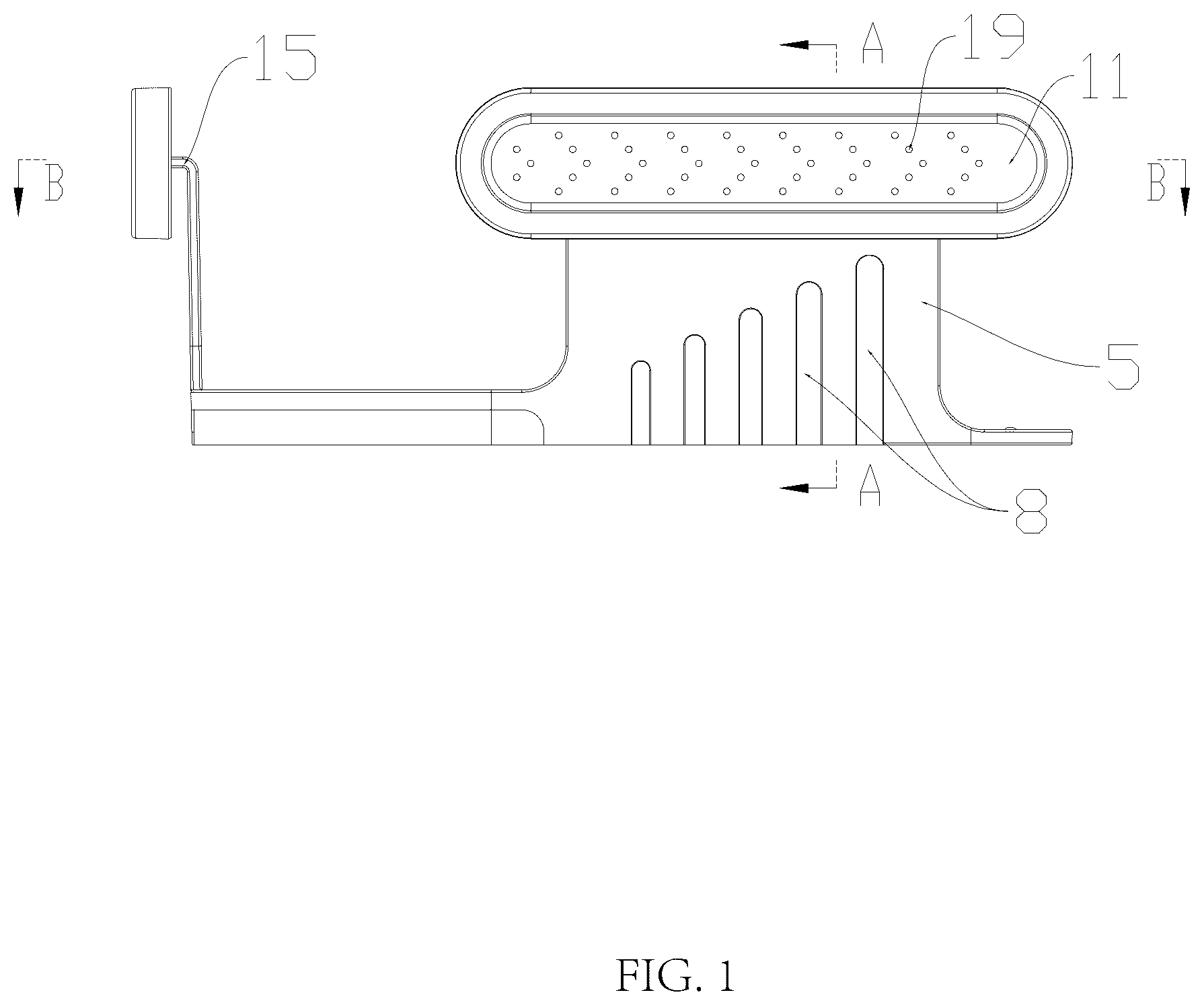 Patent US12599247 — Universal bed sheet retaining device — Figure 1