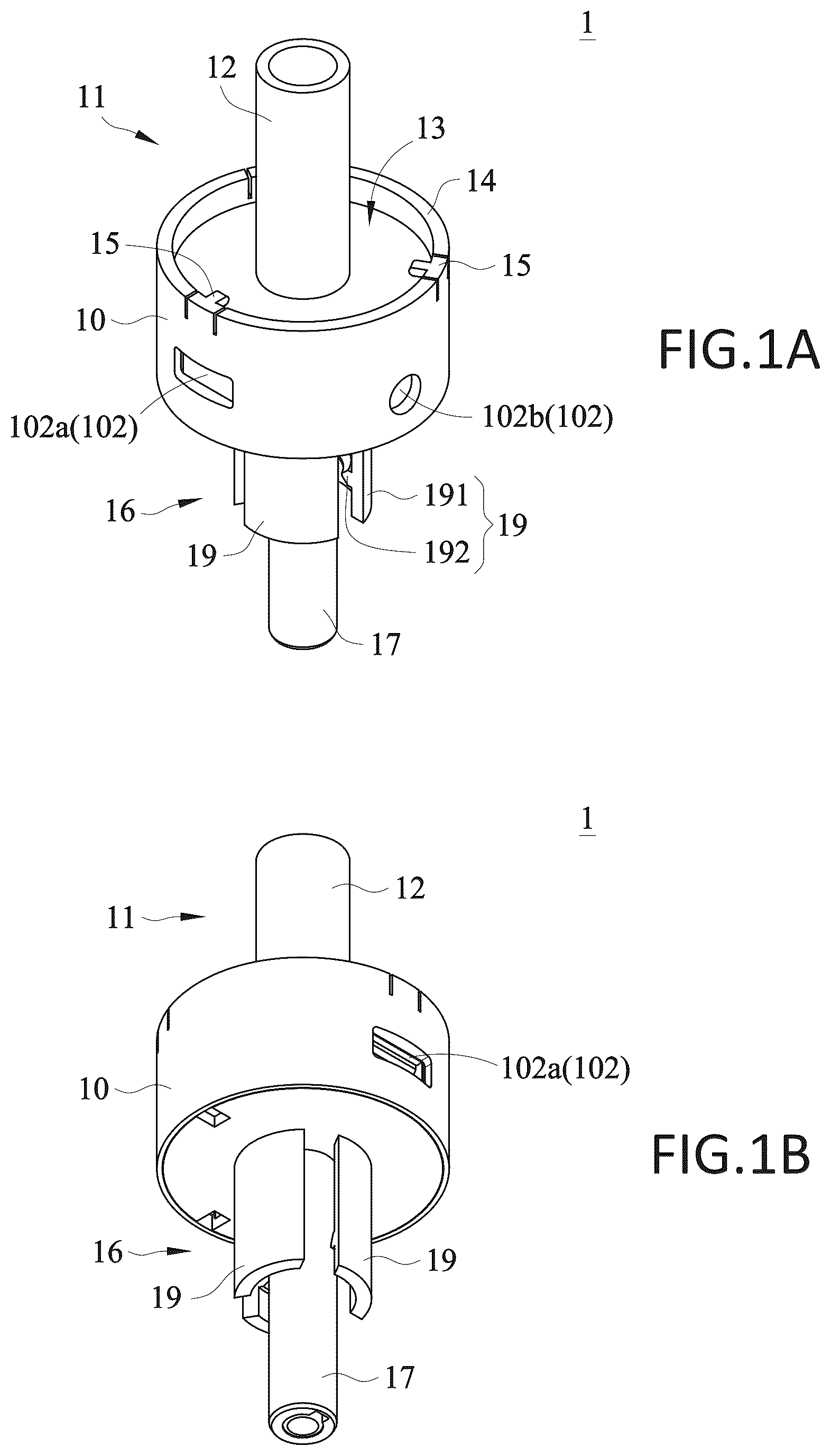Patent US12599263 — Universal treetop mount — Figure 1