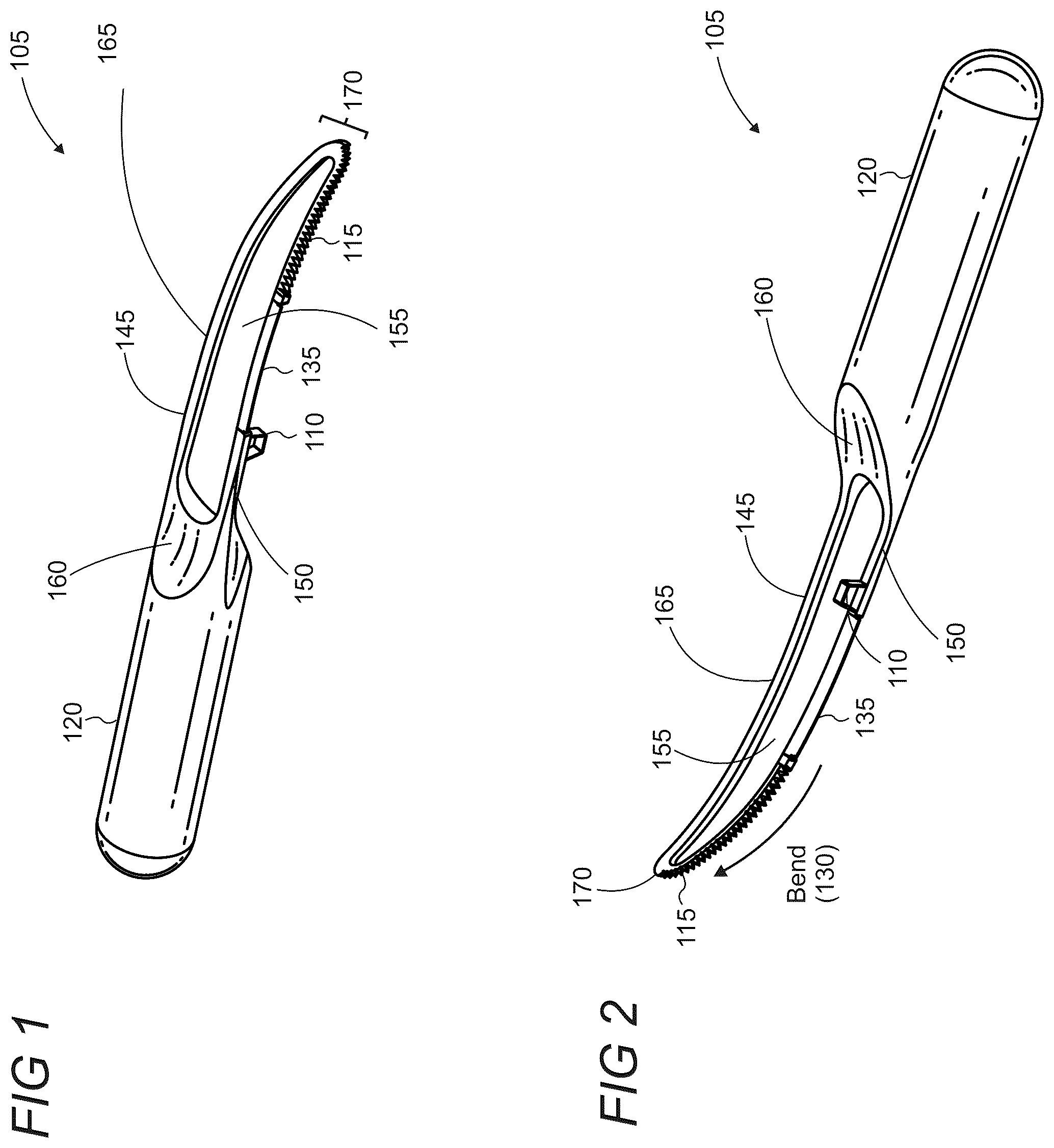 Patent US12599264 Figure 1 – Citrus peeler