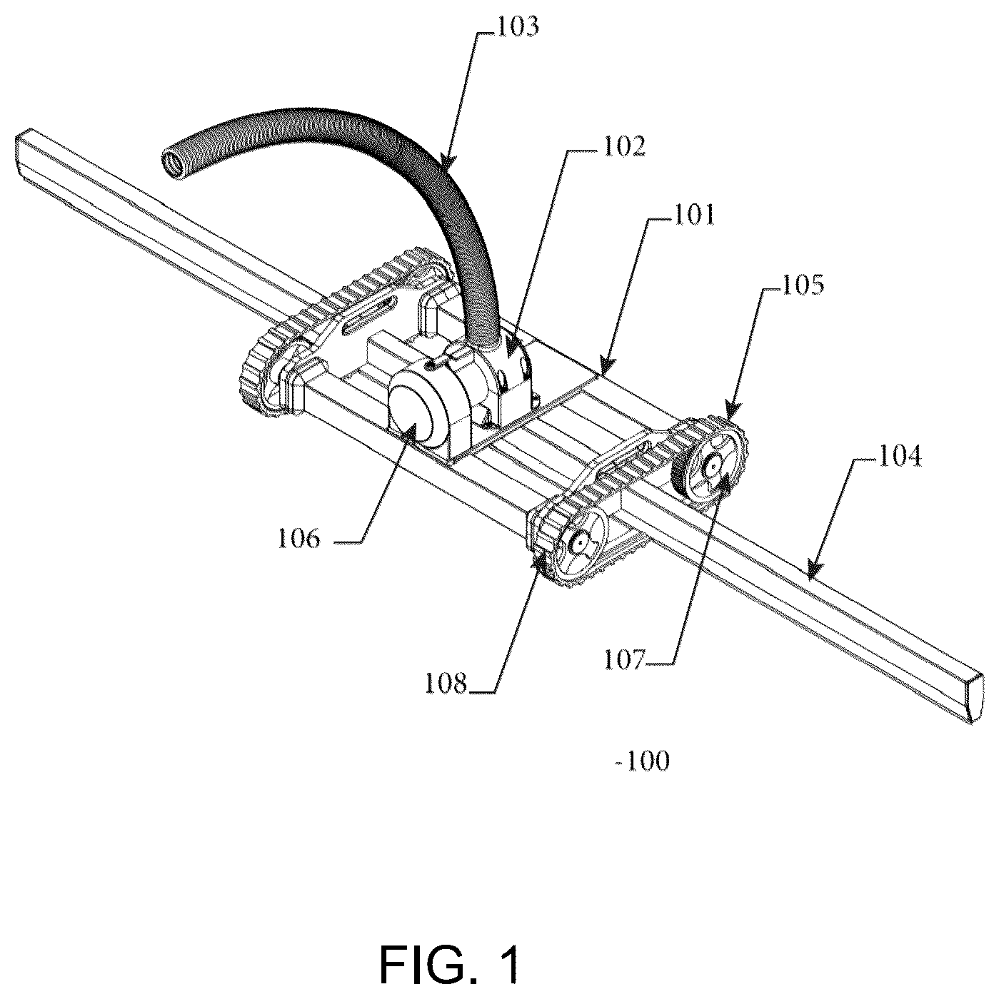 Patent US12599277 — Multi-functional automated robotic system for aquaculture — Figure 1