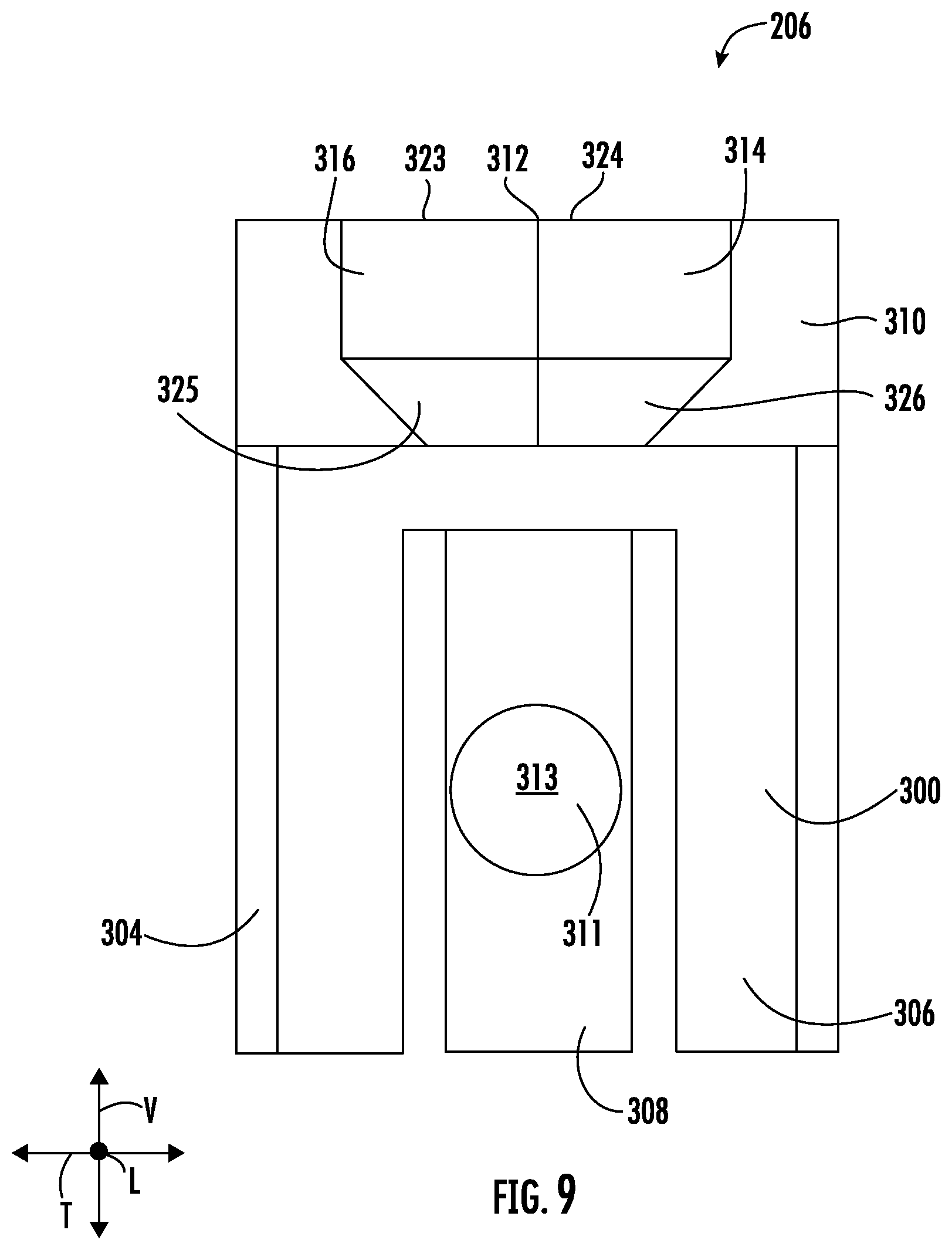 Patent US12599283 Figure 9 – Universal trigger assembly for a slide assembly
