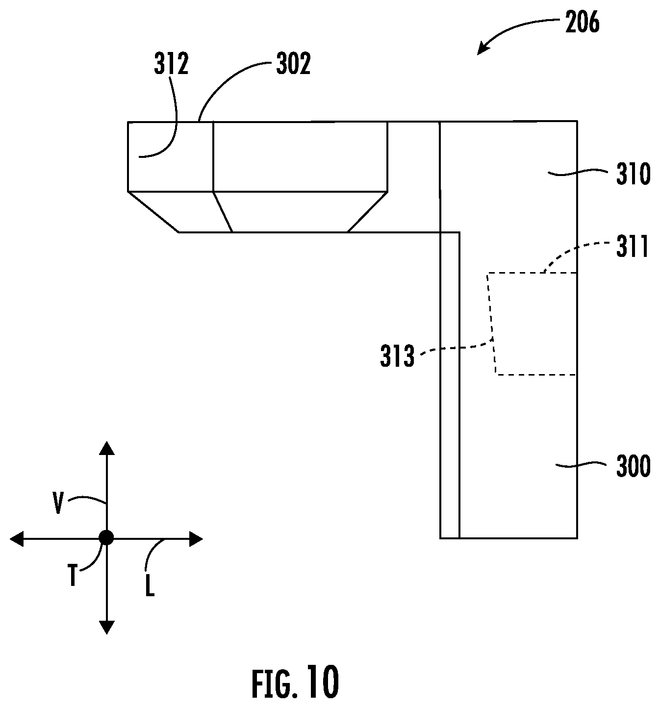 Patent US12599283 Figure 10 – Universal trigger assembly for a slide assembly