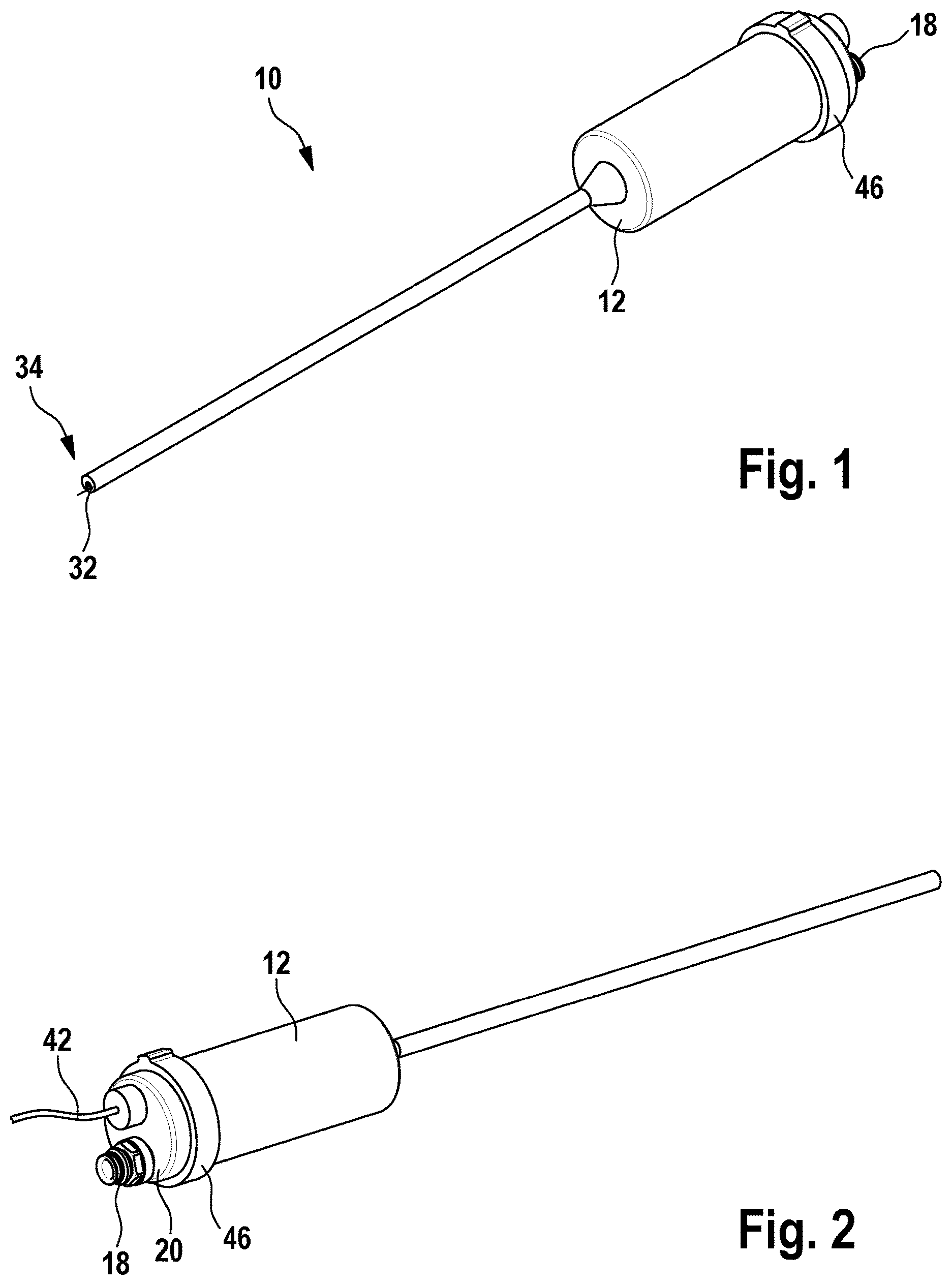 Patent US12599291 — Optical instrument configured to switch between an integrated and external light source — Figure 1
