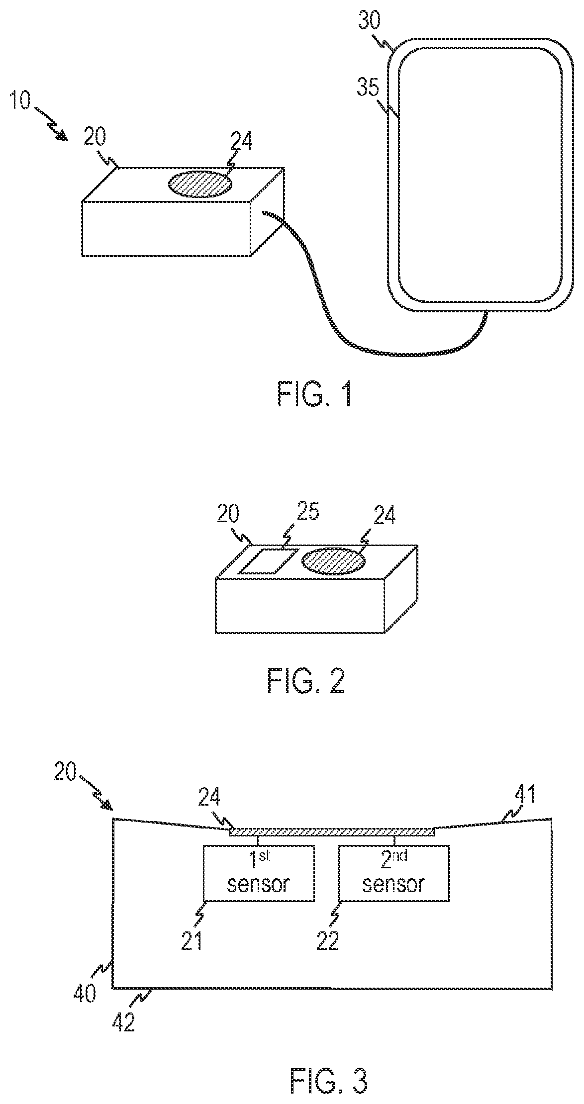 Patent US12599308 — Sensor device, system, and method for performing an absolute blood pressure measurement — Figure 1
