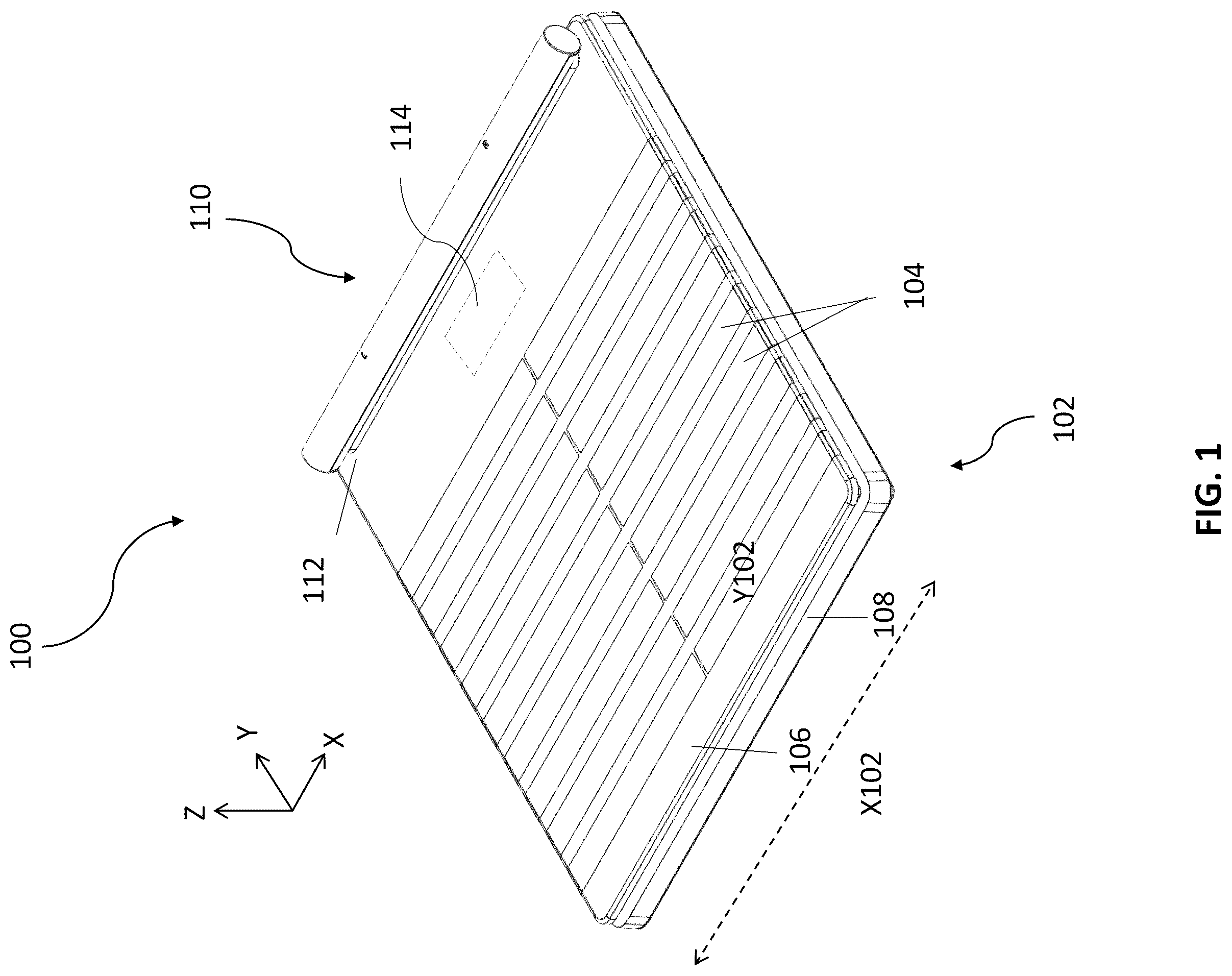 Patent US12599327 — Measurement station with electrocardiogram measurement — Figure 1