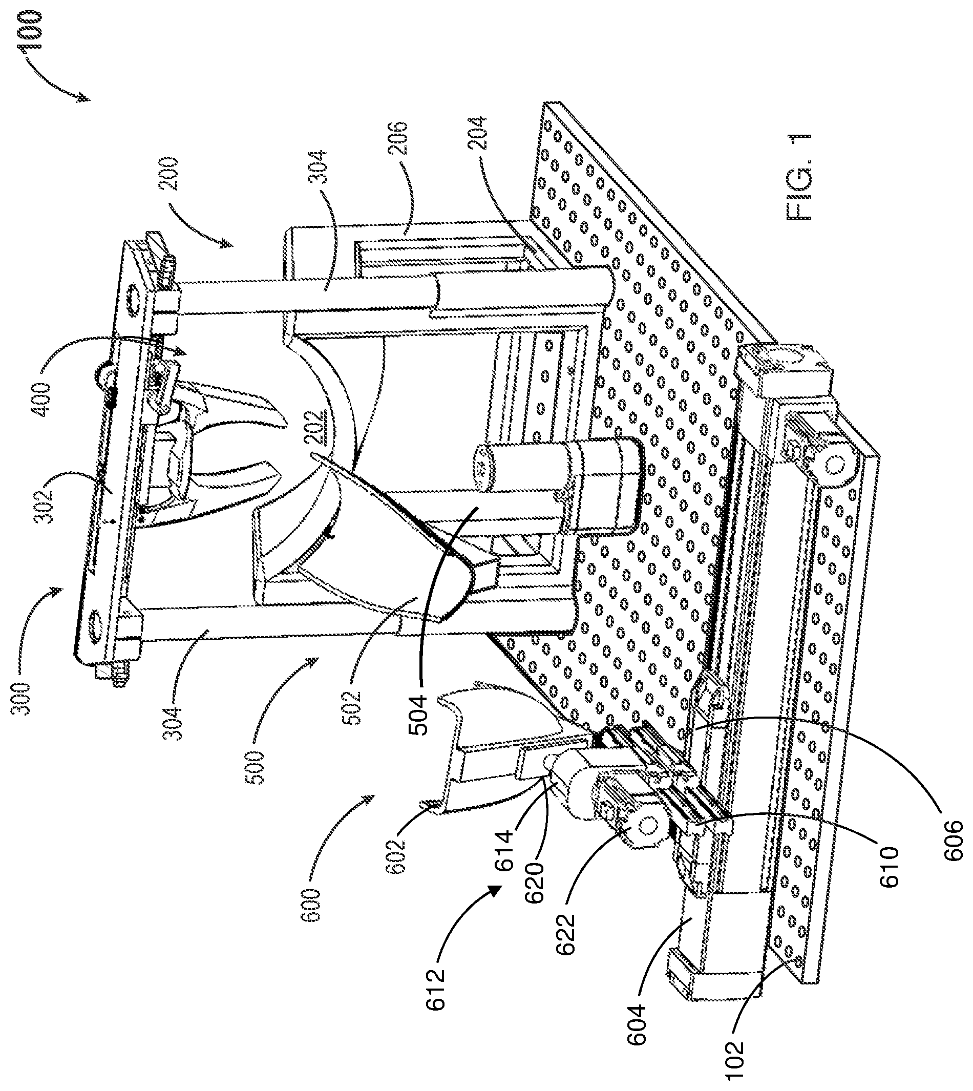 Patent US12599333 — Multi-axial joint laxity testing apparatus and method — Figure 1