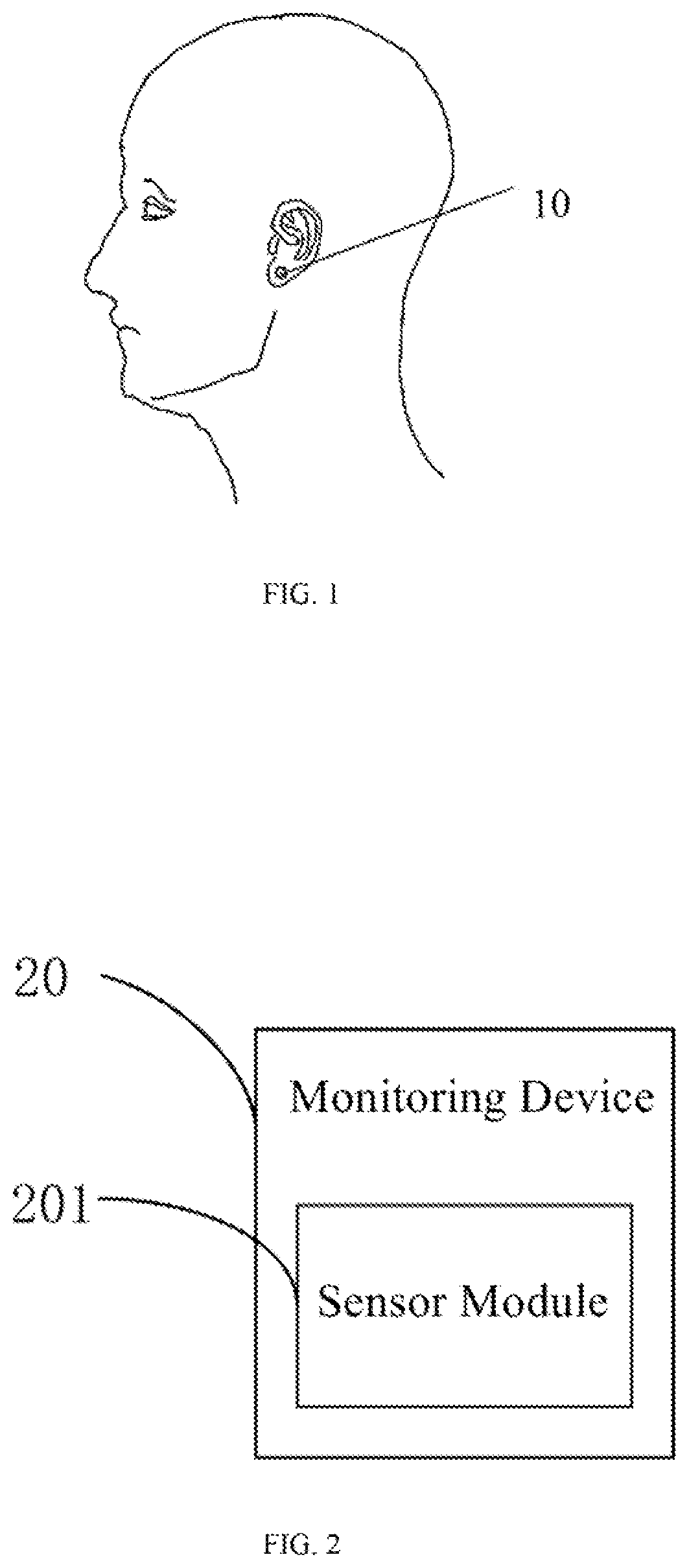 Patent US12599336 Figure 1 – Wearable apparatus for continuous monitoring of physiological parameters