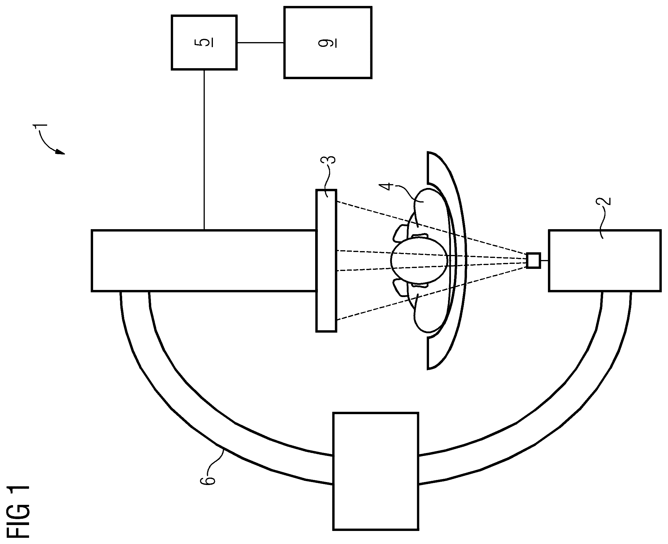 Patent US12599351 — Imaging having scatter correction by interpolation — Figure 1