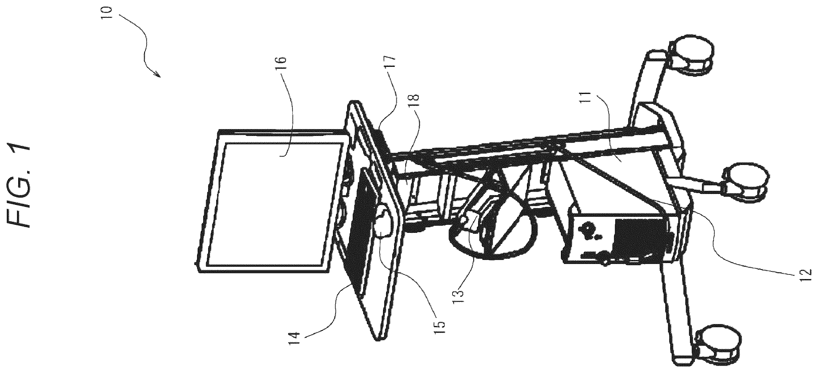 Patent US12599362 — Image processing device, image processing system, image display method, and image processing program — Figure 1