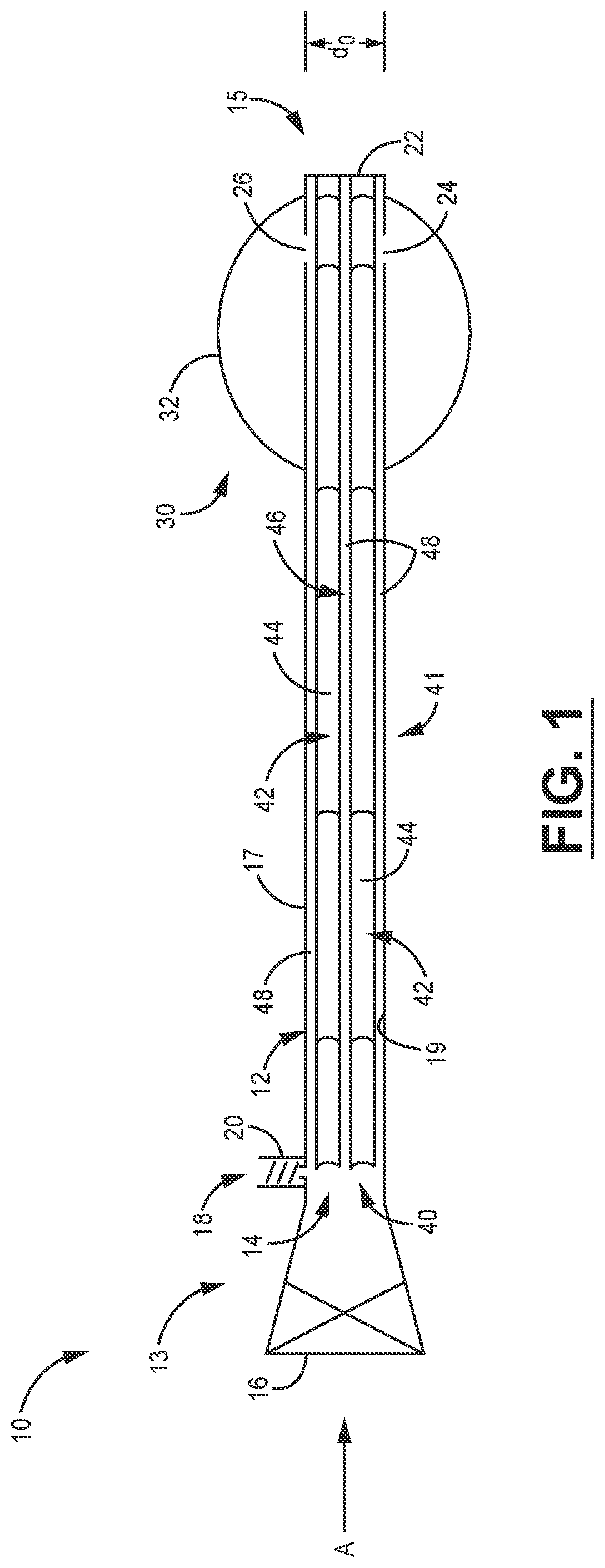Patent US12599365 Figure 1 – Stabilizing transnasal balloon sheath