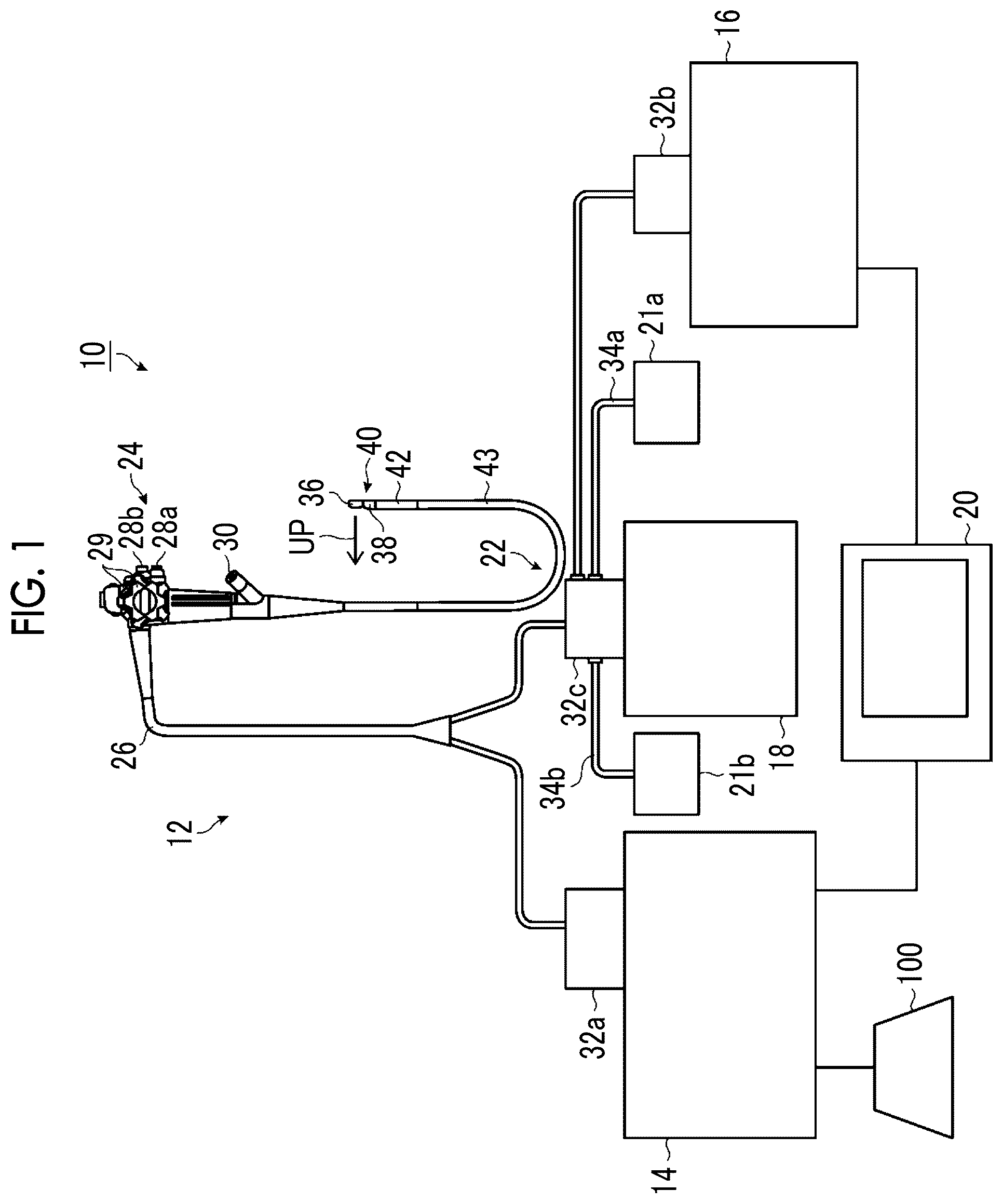 Patent US12599370 — Ultrasound diagnostic system — Figure 1