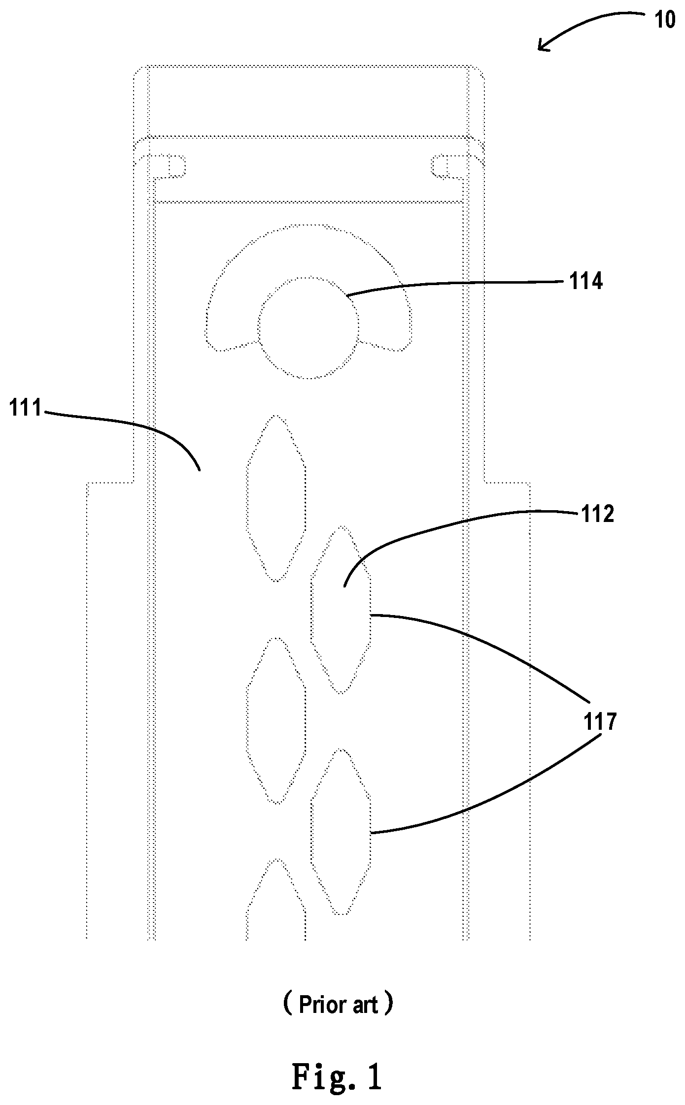 Patent US12599380 — Surgical stapler and staple cartridge for the same — Figure 1