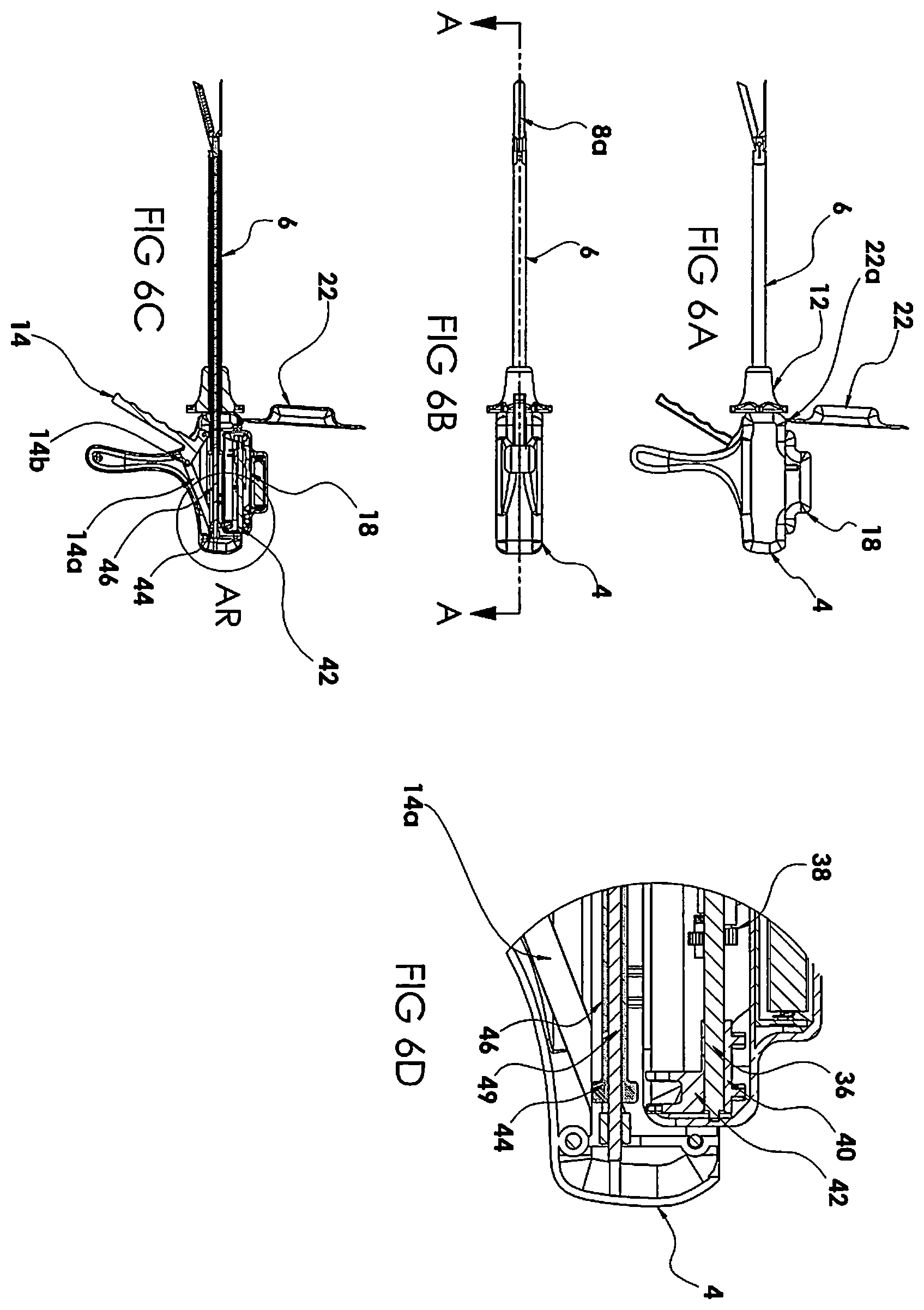Patent US12599381 Figure 7 – Surgical stapler with removable power pack