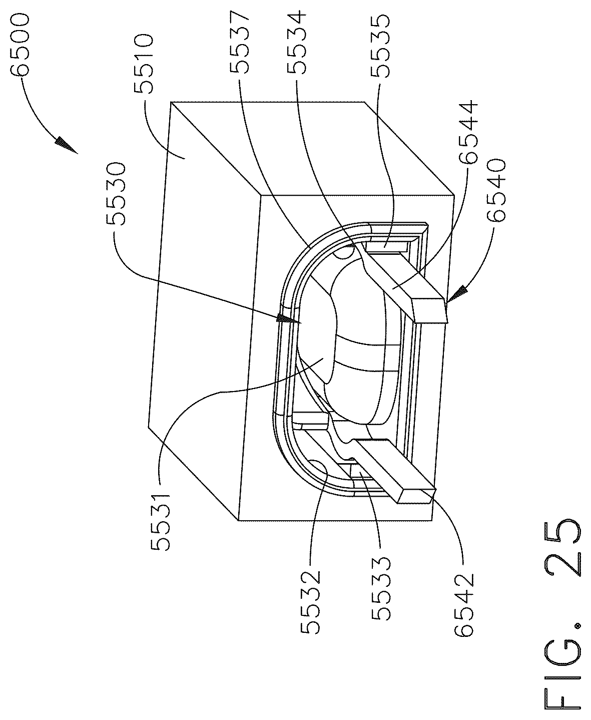 Patent US12599382 Figure 20 – Staple cartridge comprising formation support features