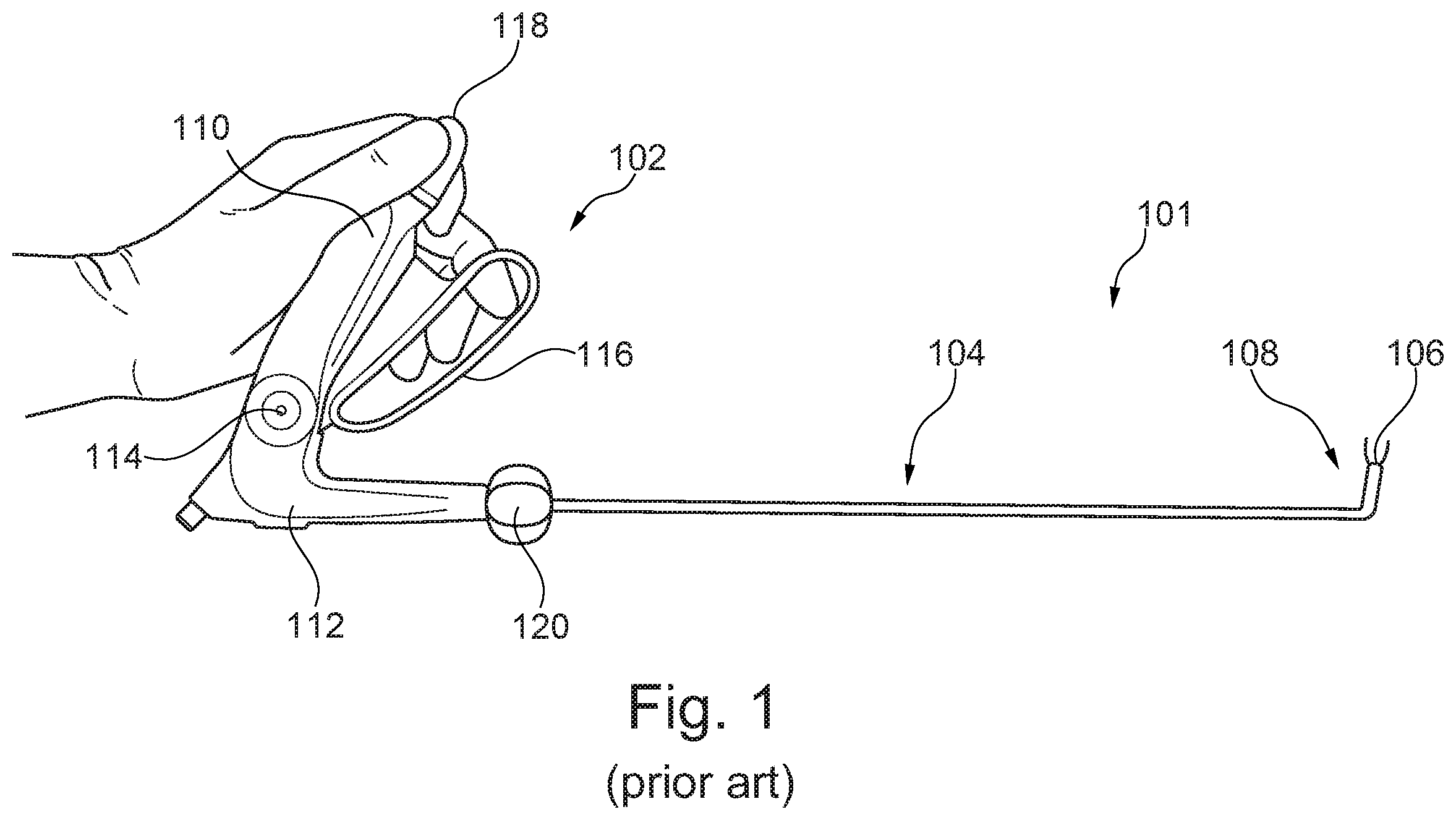Patent US12599394 — Surgical instrument with a handle — Figure 1