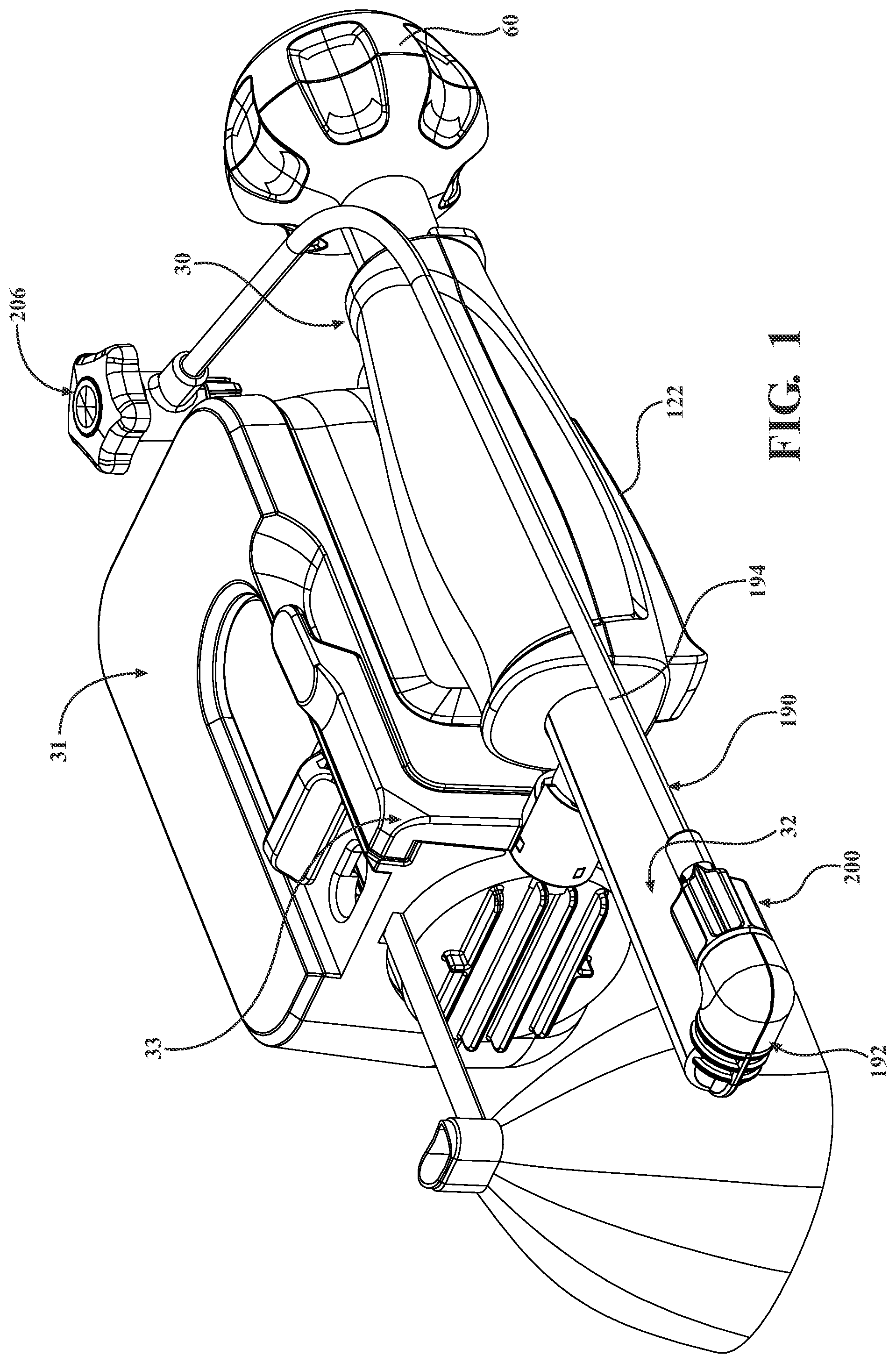 Patent US12599422 — Curable material dispensing system and methods of operating and packaging the same — Figure 1