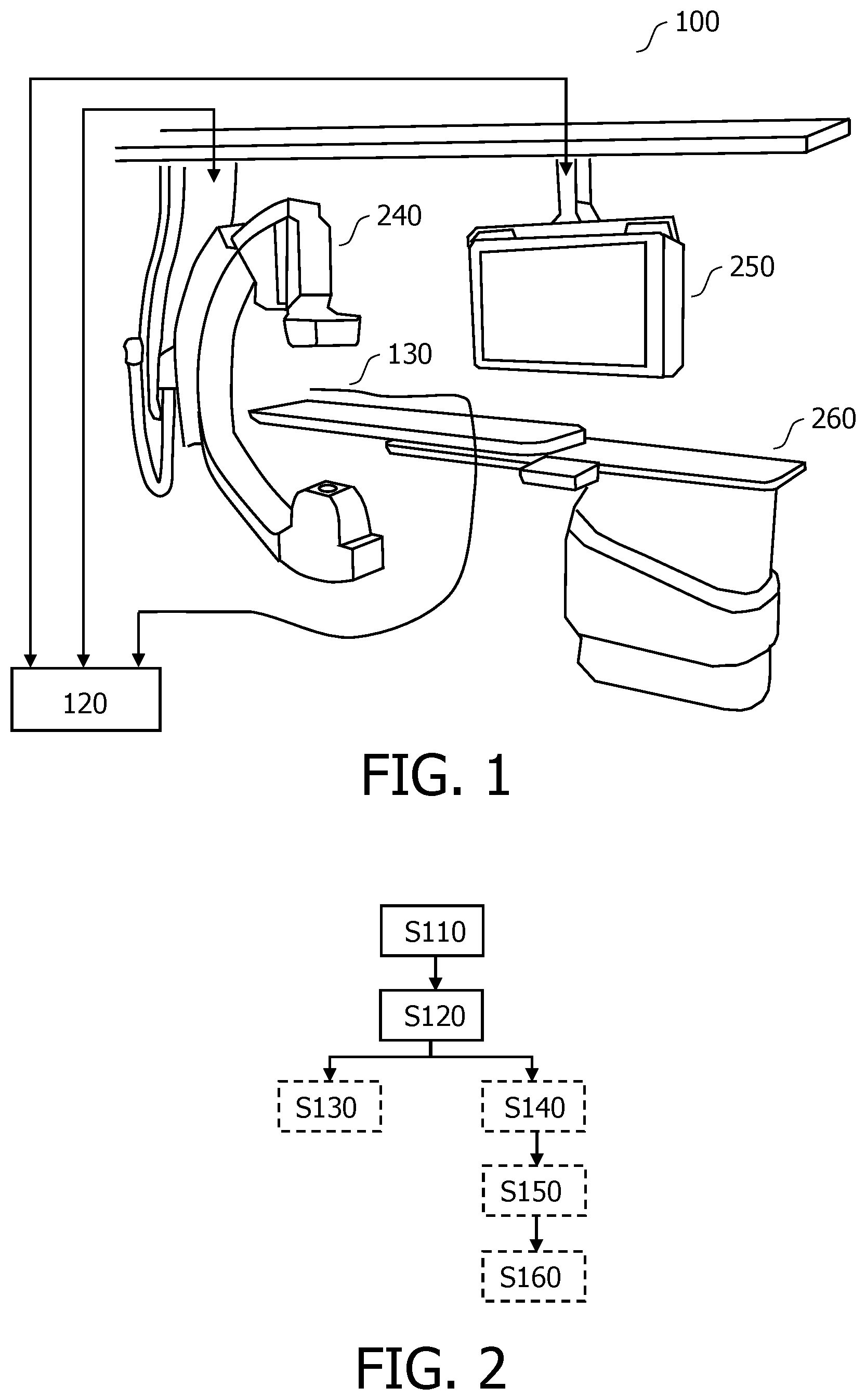 Patent US12599438 Figure 1 – Determining end point locations for a stent