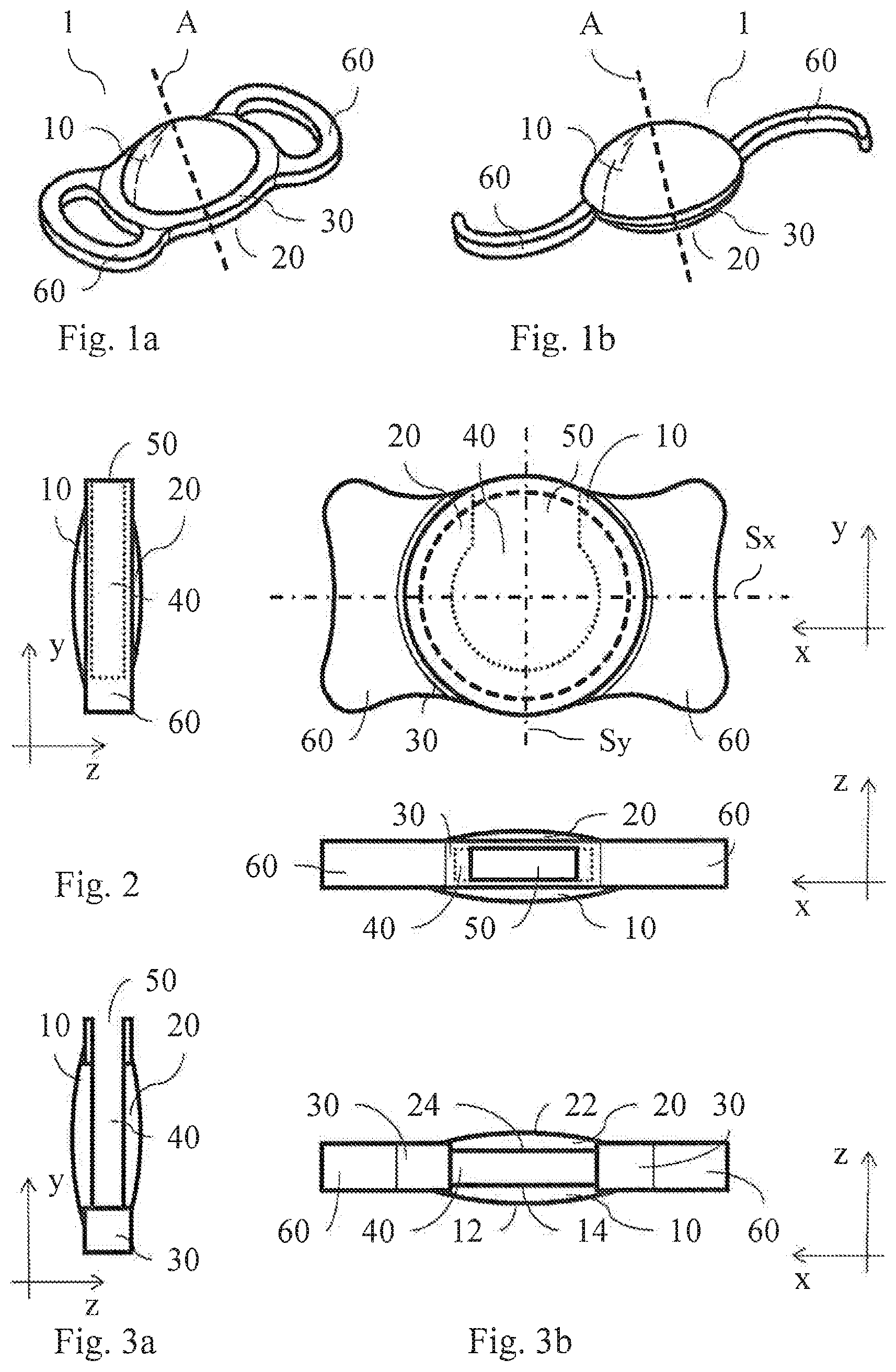 Patent US12599477 — Artificial eye lens — Figure 1