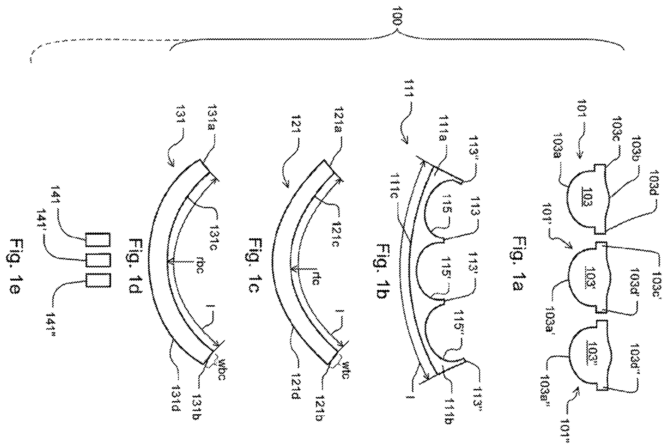 Patent US12599479 — Heart valve comprising a crown piece interconnected to leaflets, a top cuff and a bottom cuff; and a medical implant — Figure 1