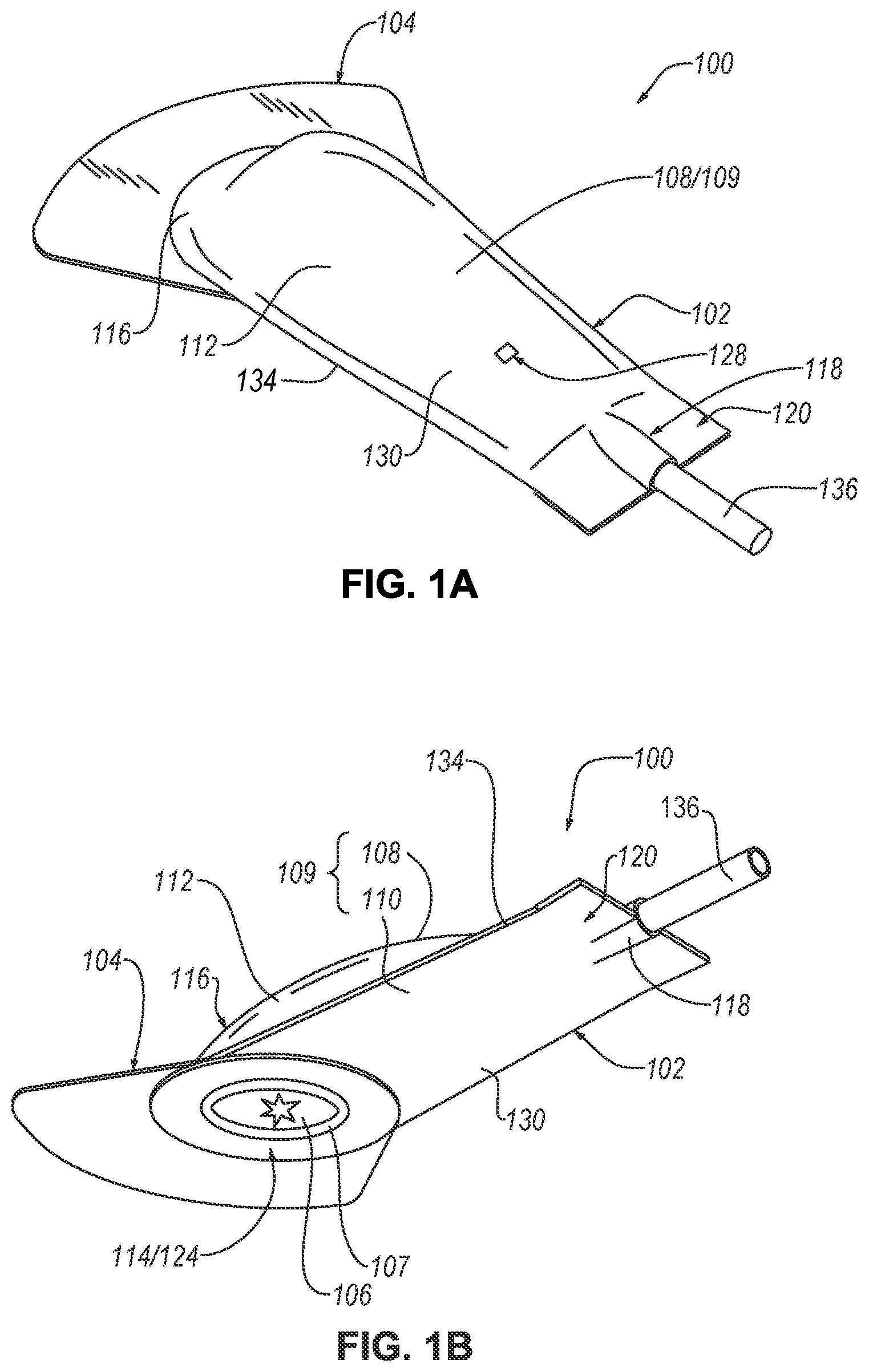Patent US12599495 Figure 1 – Male external catheter with attachment interface configured to bias against penis