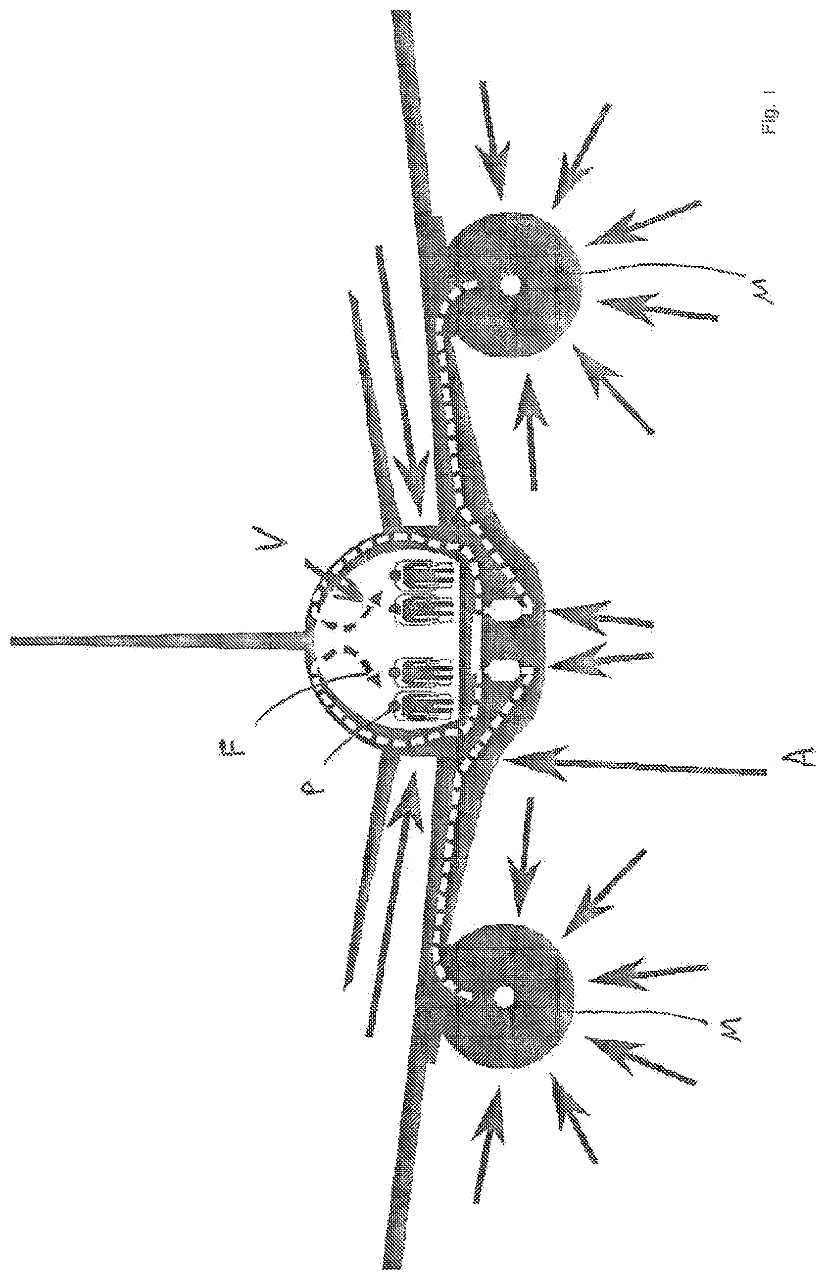 Patent US12599691 — Method and device for disinfecting and cleaning enclosed spaces in particular, such as a passenger compartment on a means of transport — Figure 1