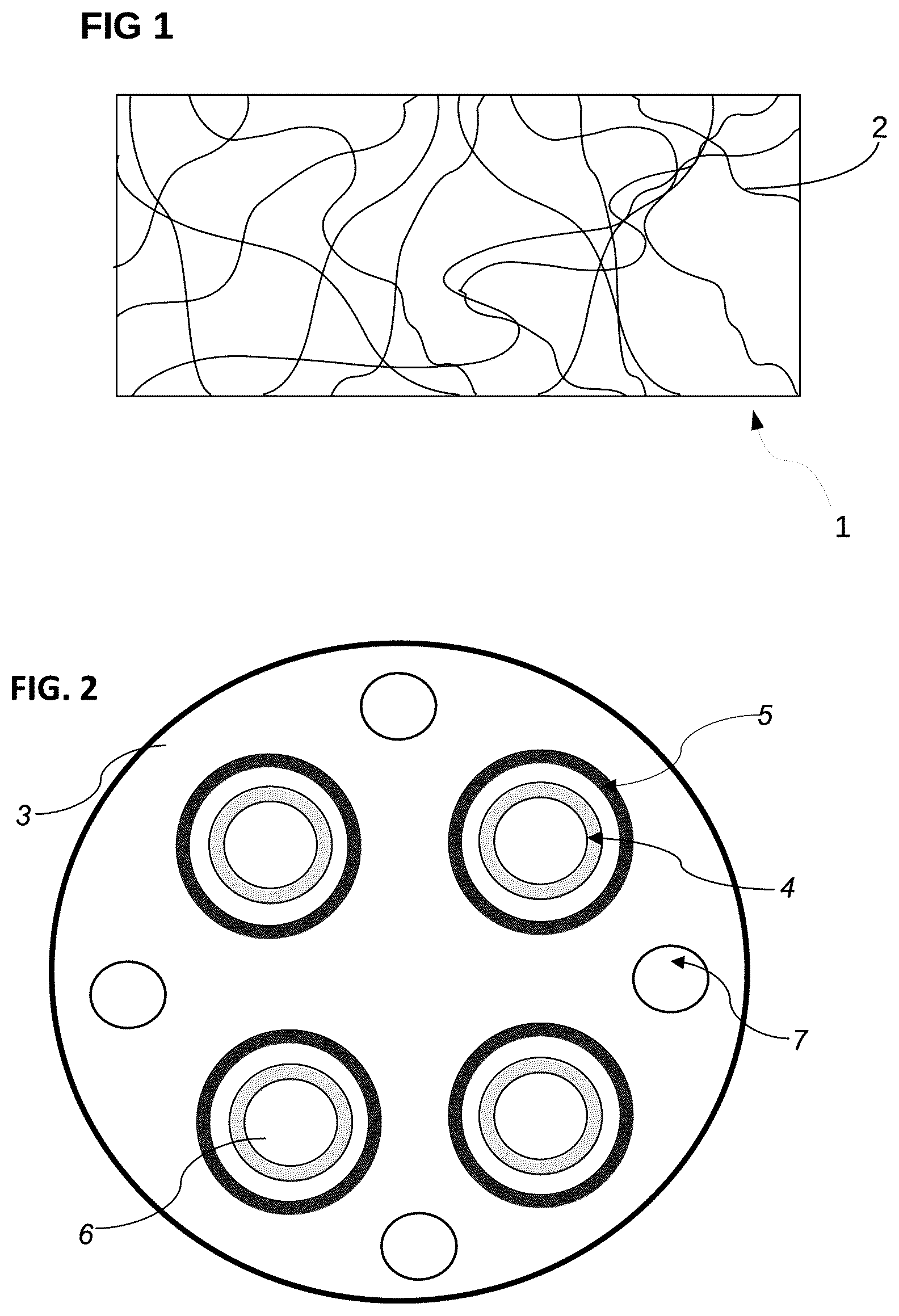 Patent US12599703 — Hybrid heterogeneous hydrogel, manufacturing method and use as an in-situ non-degradable filler implant — Figure 1