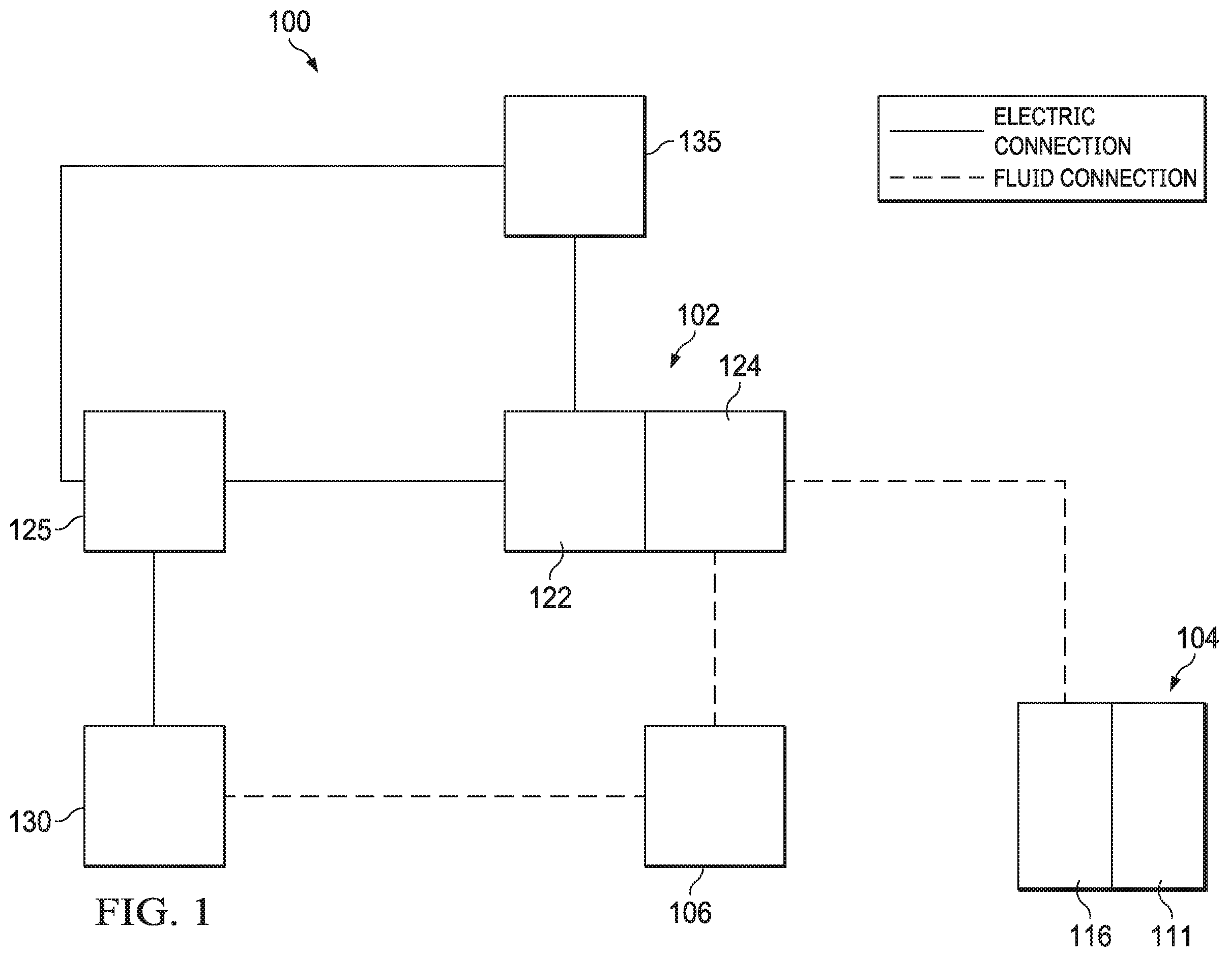 Patent US12599712 — Electro-mechanical pump controller for negative-pressure treatment — Figure 1
